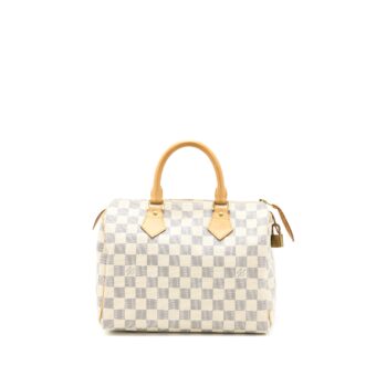 Louis Vuitton Speedy 25 Damier Azur Canvas GHW