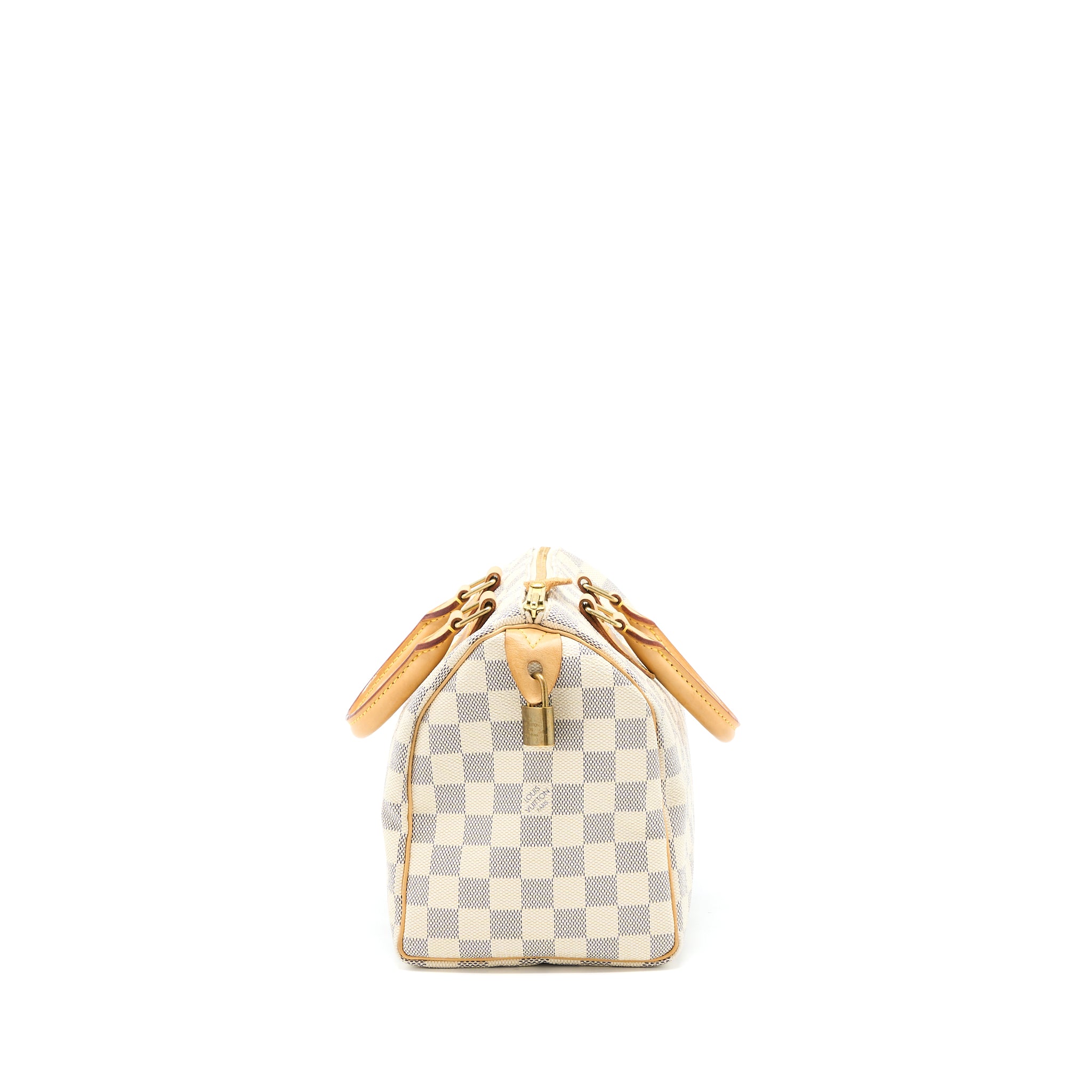 Louis Vuitton Speedy 25 Damier Azur Canvas GHW - Image 4