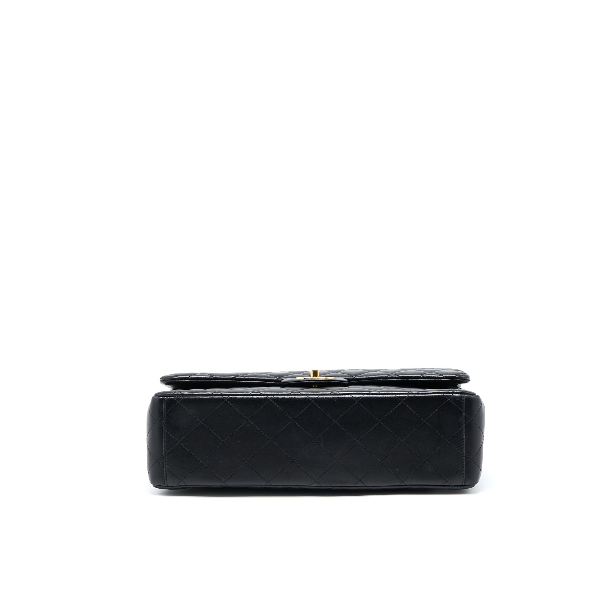 Chanel Maxi Classic Double Flap Bag Lambskin Black GHW - Image 5