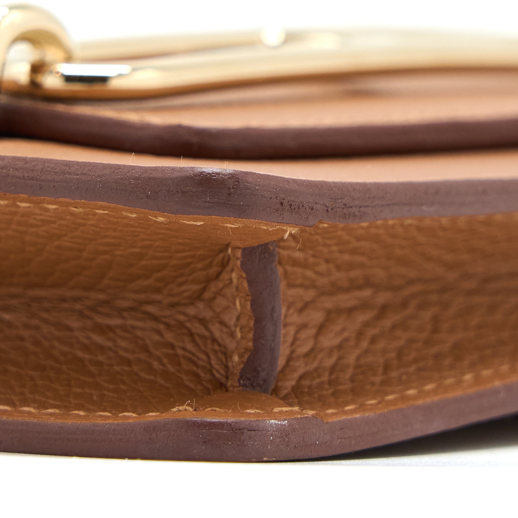 Hermes Roulis Slim Evercolor Gold/Vert Fizz LGHW Stamp U - Image 7