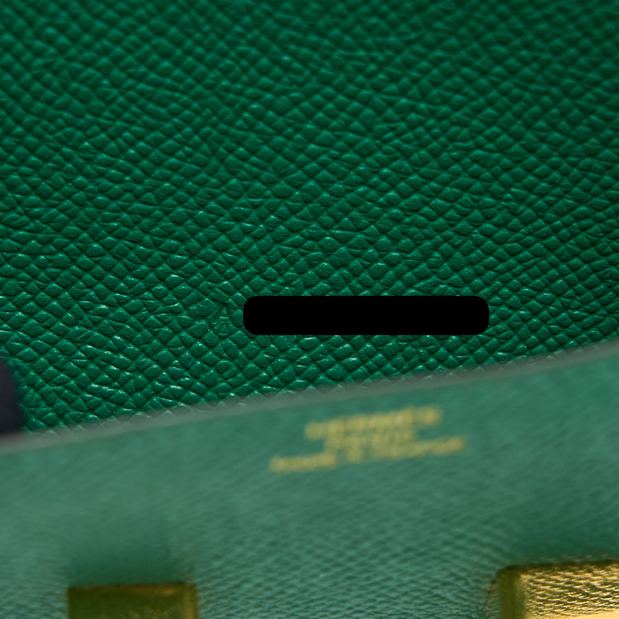 Hermes Constance Long Wallet Epsom Green GHW Stamp A - Image 10