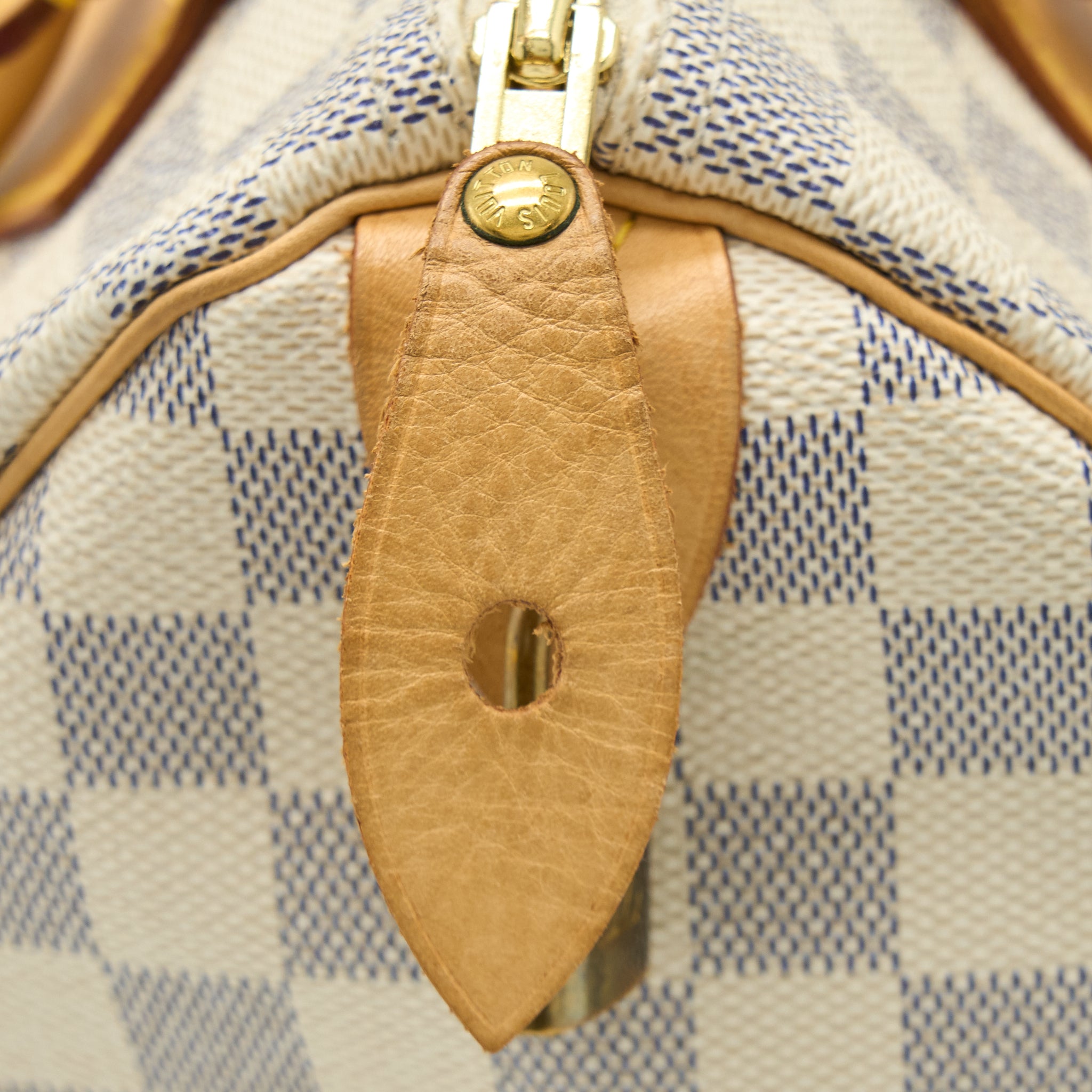 Louis Vuitton Speedy 25 Damier Azur Canvas GHW - Image 10