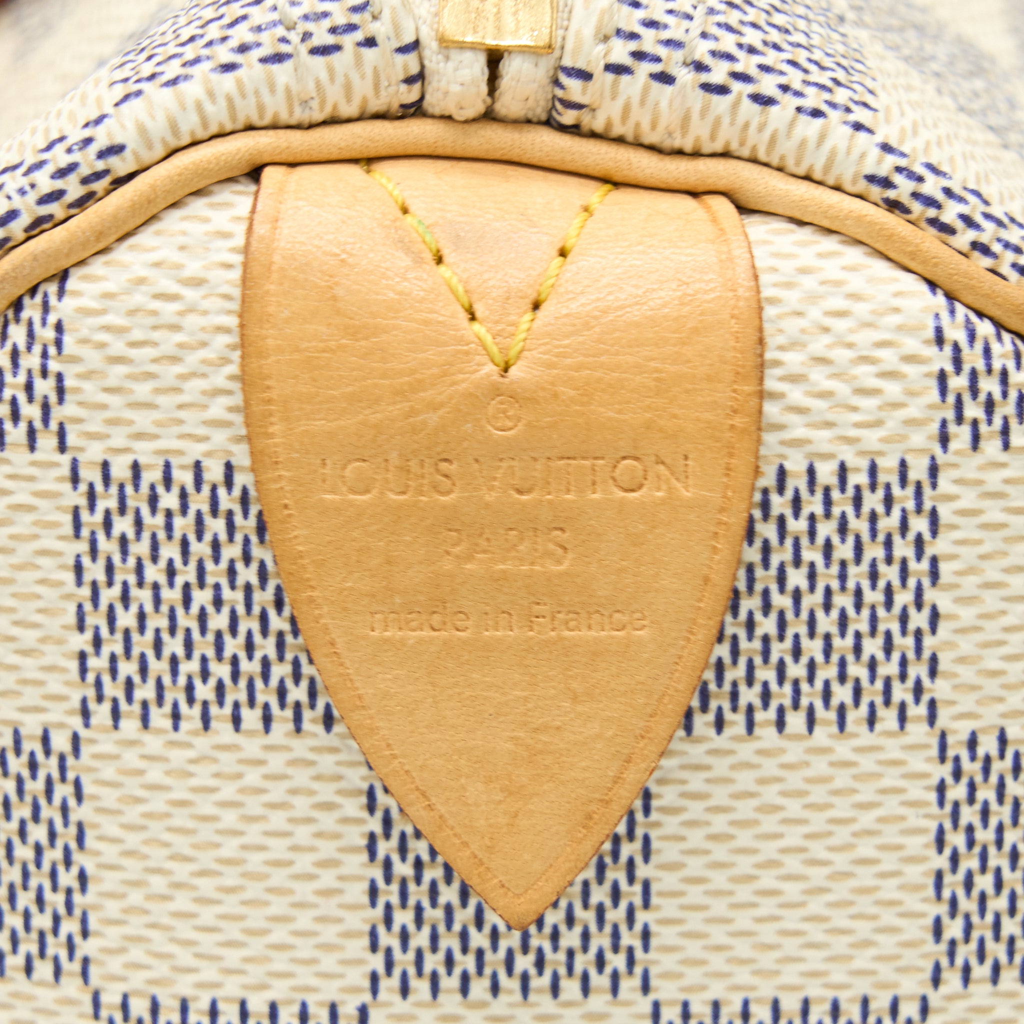 Louis Vuitton Speedy 25 Damier Azur Canvas GHW - Image 11