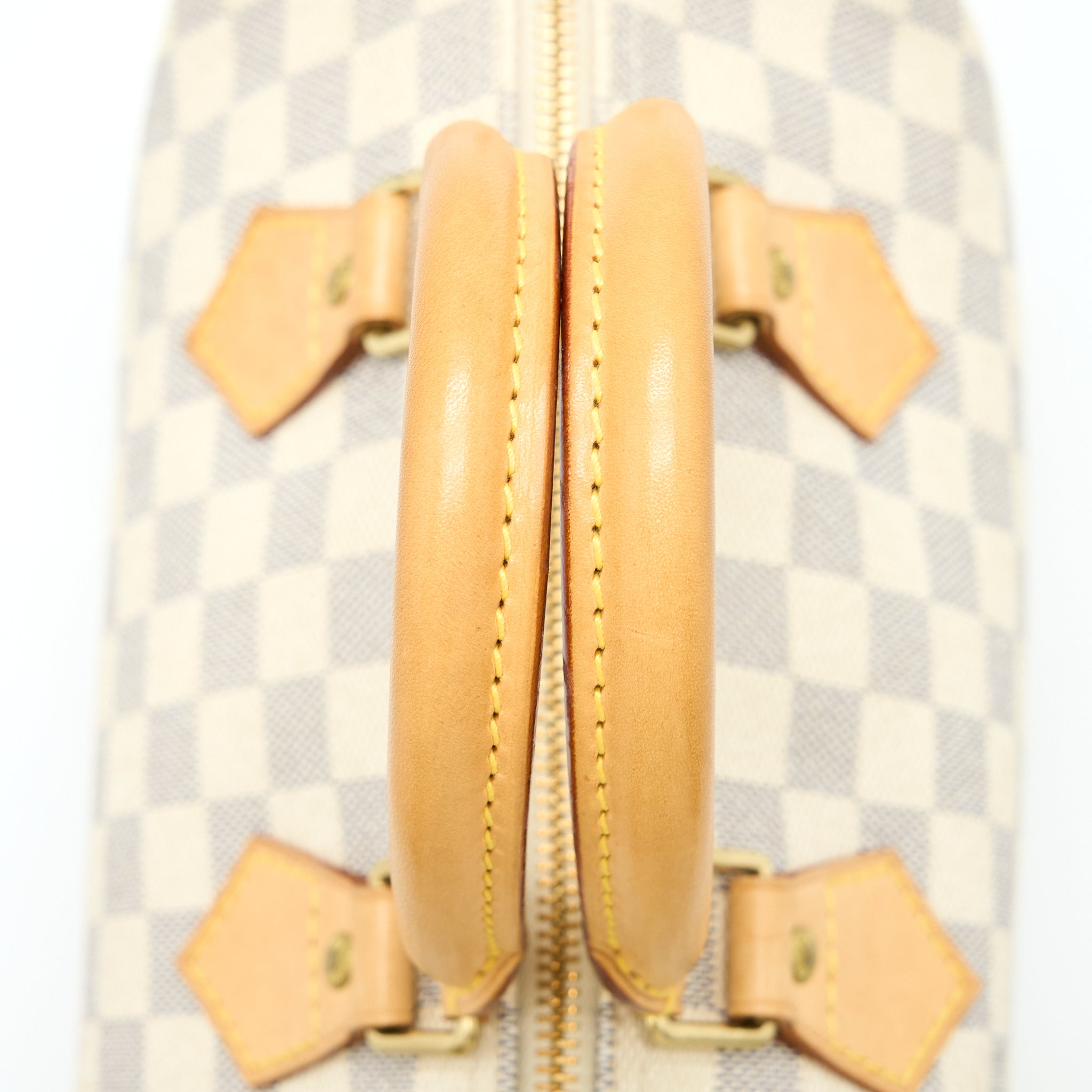 Louis Vuitton Speedy 25 Damier Azur Canvas GHW - Image 9