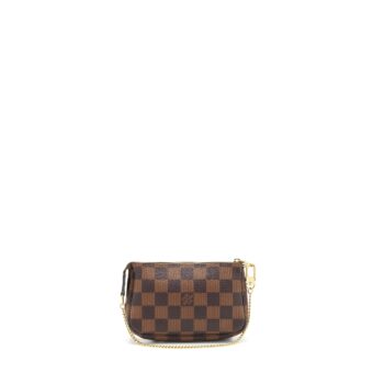 Louis Vuitton Mini Pochette Damier Ebene GHW