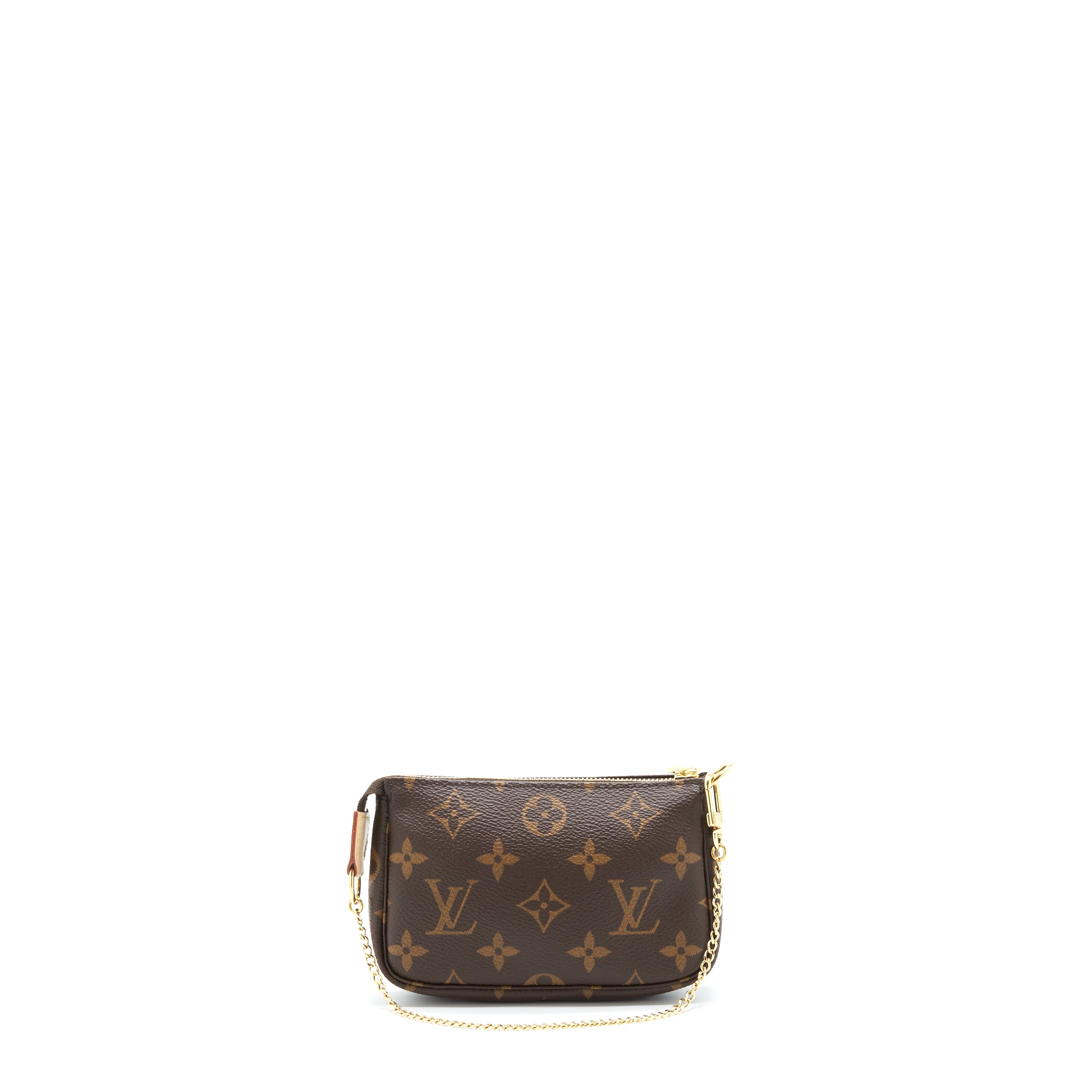 Louis Vuitton Mini Pochette Monogram Canvas GHW