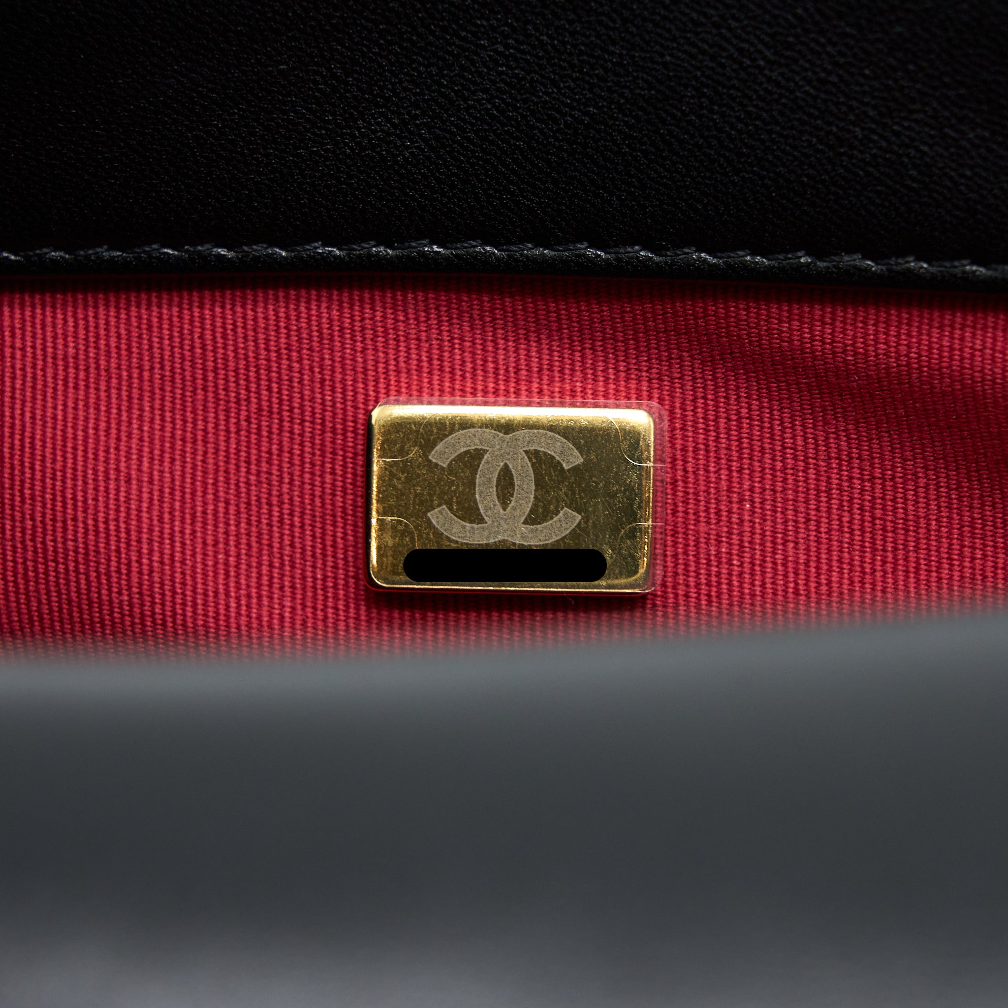 Chanel Small 19 Bag Lambskin Black Multicolour Hardware (Microchip) - Image 16