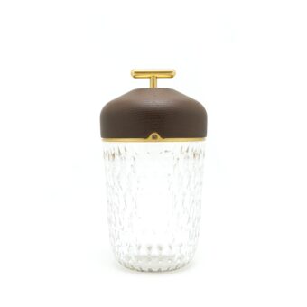 Hermes X Saint Louis Folia Portable Lamp Dark Ash