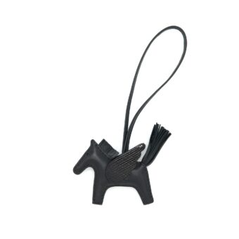 Hermes Rodeo Pegase PM Lizard So Black
