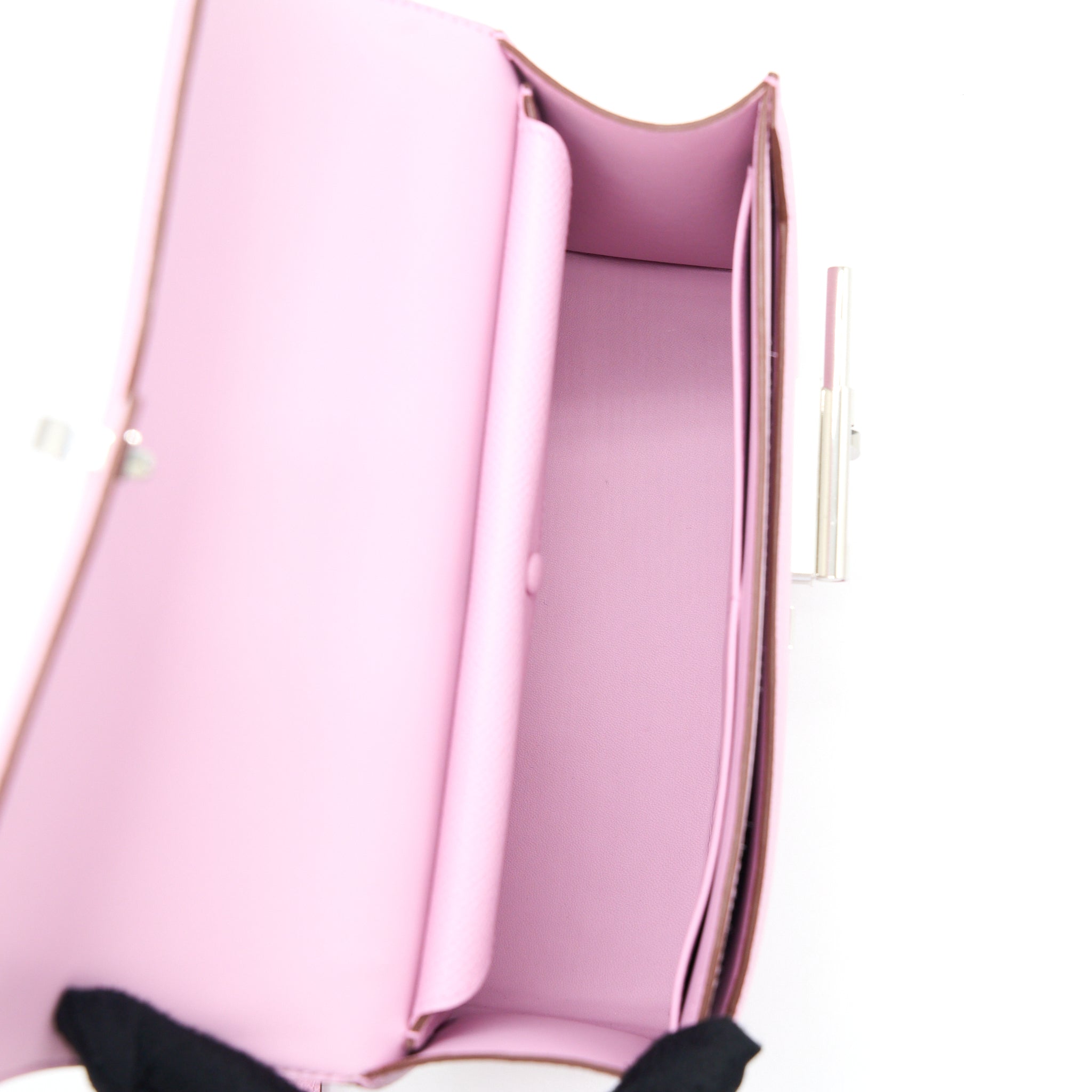 Hermes Sac Verrou 21 Epsom X9 Mauve Sylvester SHW Stamp U - Image 6