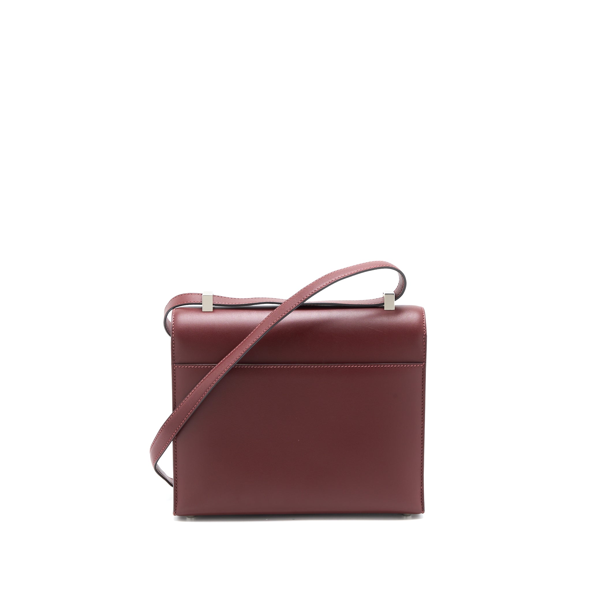 Hermes Verrou 23 Somber/Mysore/Epsom Rouge H/Rose Azalee/Multicolour SHW Stamp D - Image 2