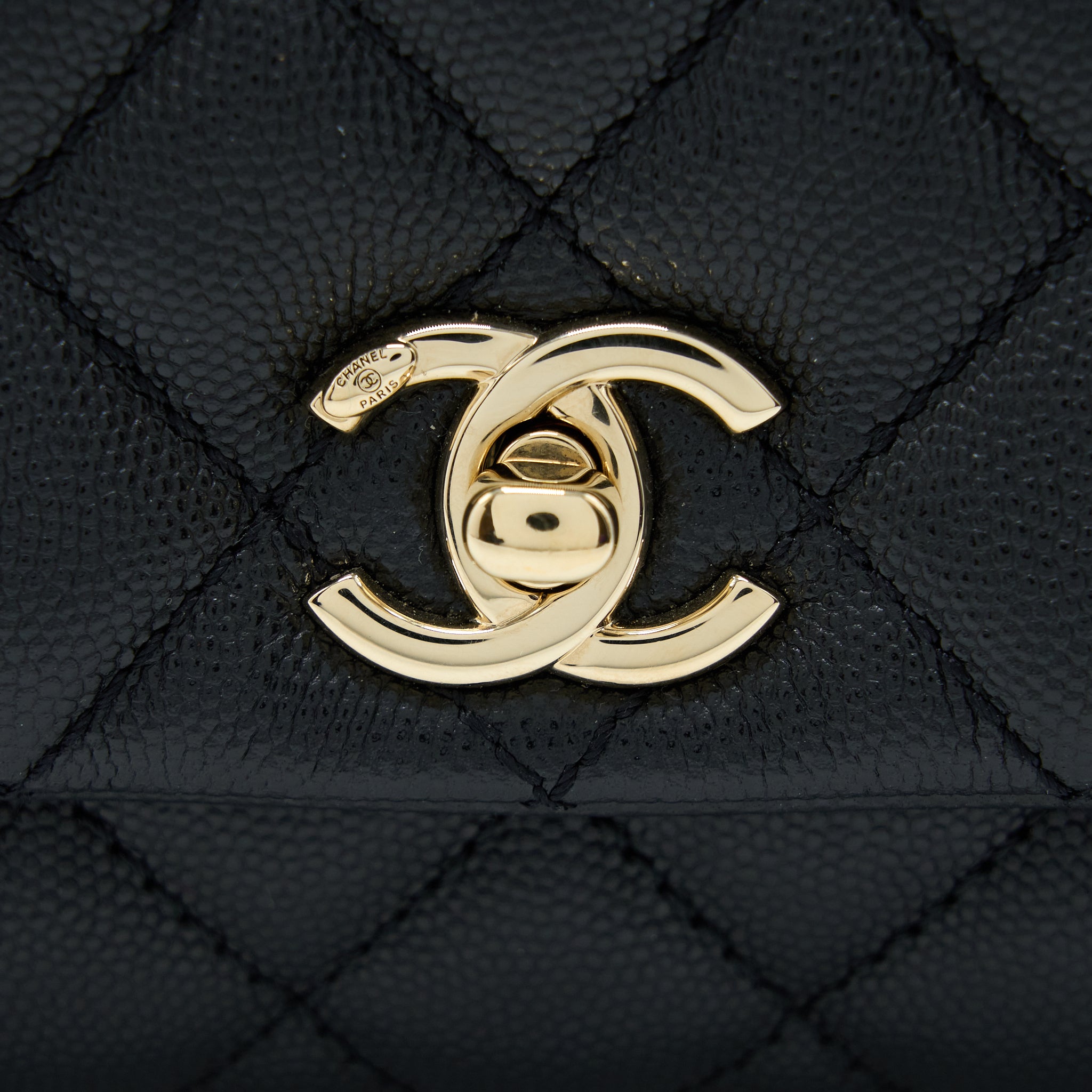 Chanel Extra Mini Coco Handle Caviar Black LGHW - Image 7