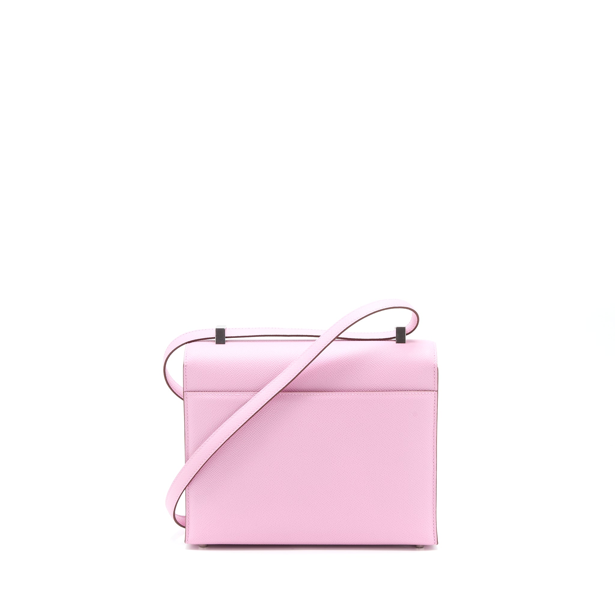 Hermes Sac Verrou 21 Epsom X9 Mauve Sylvester SHW Stamp U - Image 2