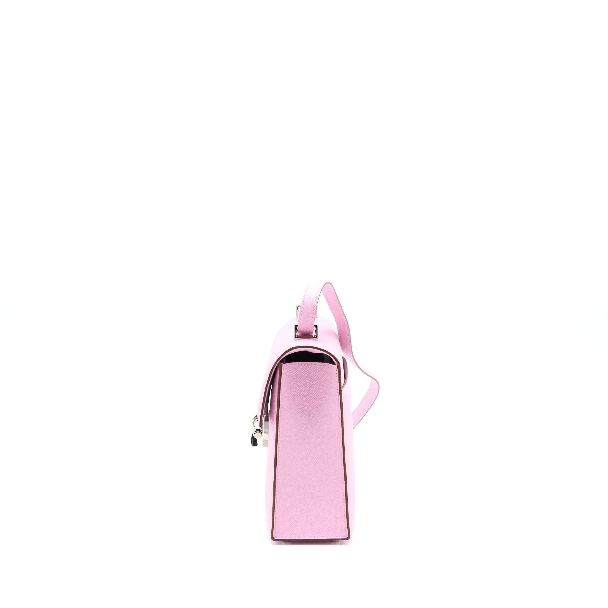 Hermes Sac Verrou 21 Epsom X9 Mauve Sylvester SHW Stamp U - Image 4