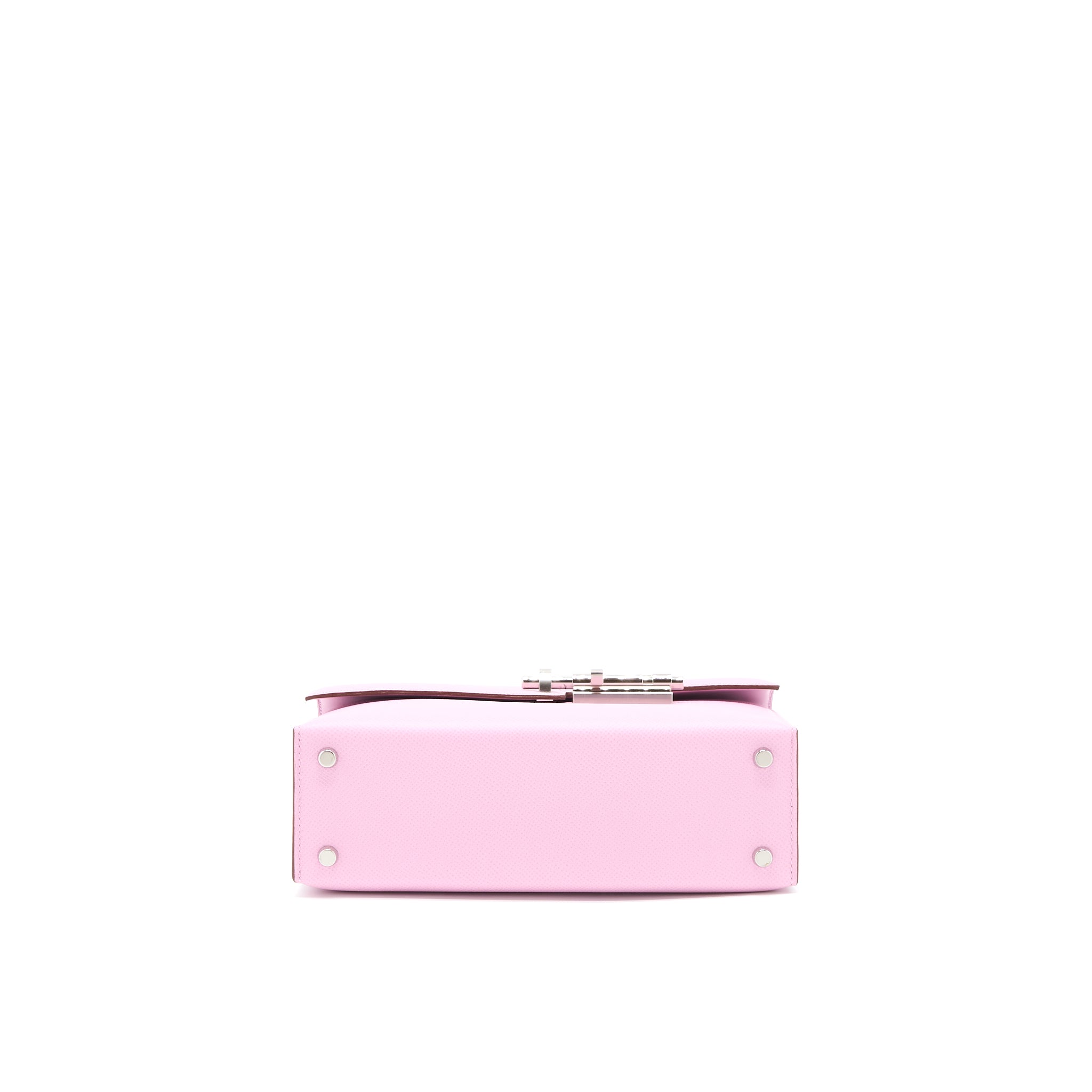 Hermes Sac Verrou 21 Epsom X9 Mauve Sylvester SHW Stamp U - Image 5