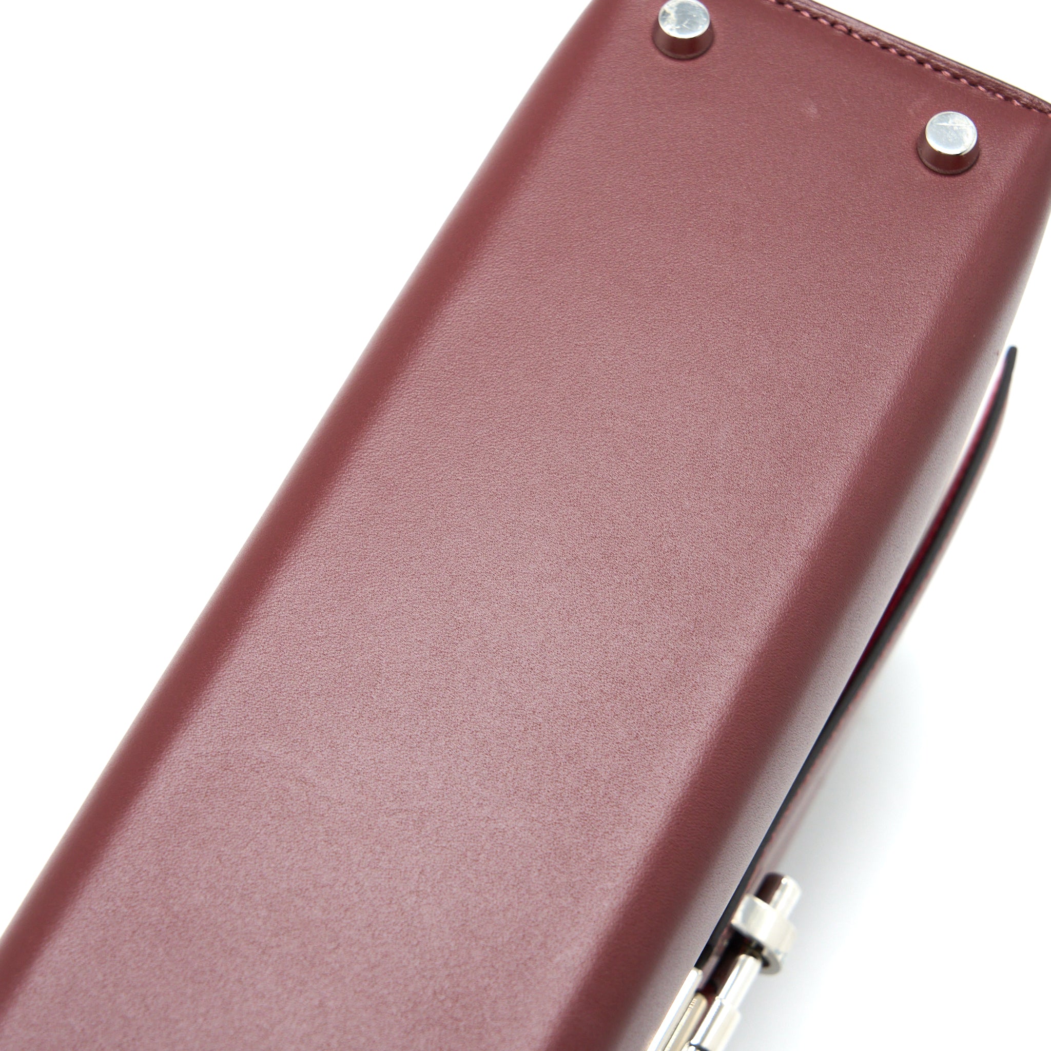 Hermes Verrou 23 Somber/Mysore/Epsom Rouge H/Rose Azalee/Multicolour SHW Stamp D - Image 10