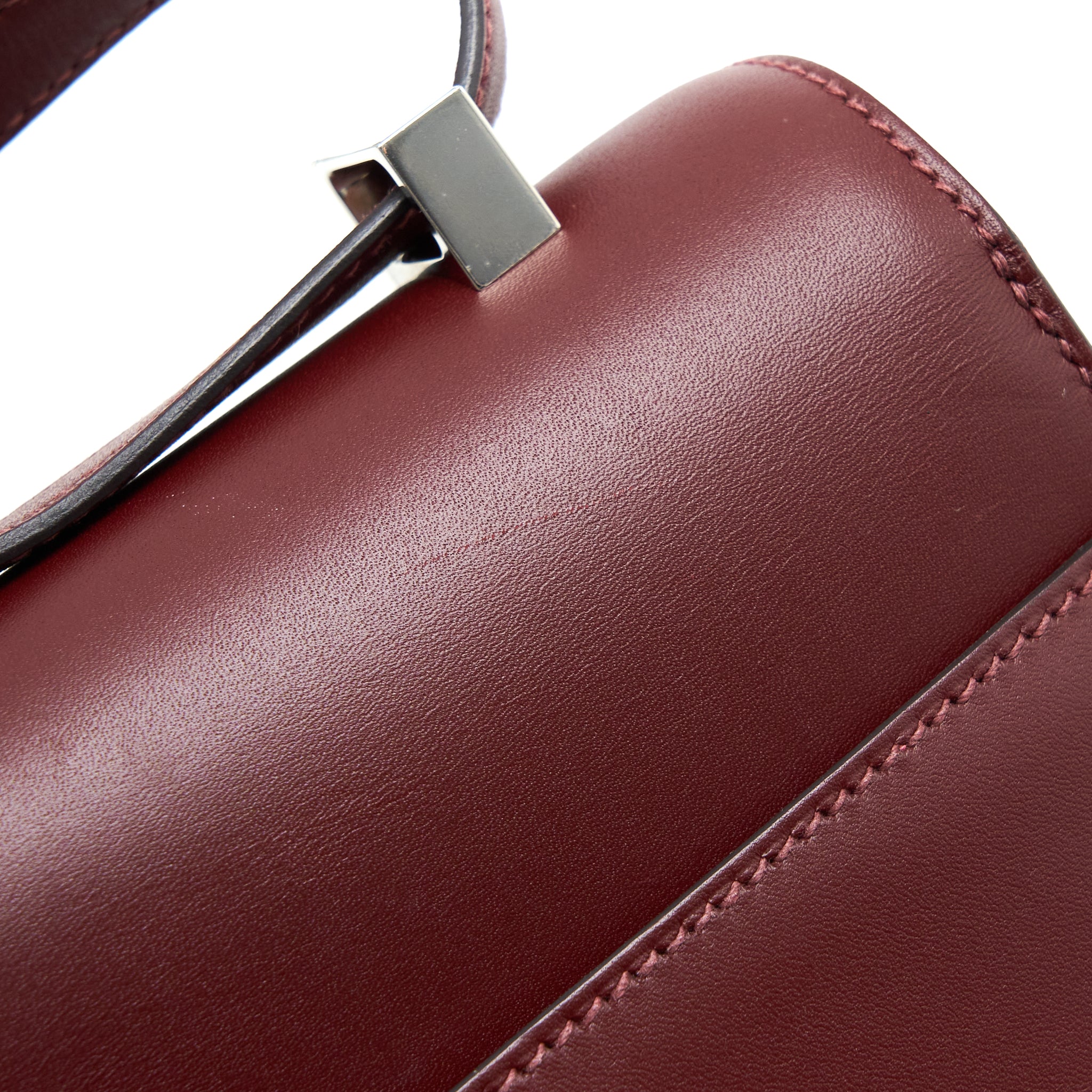 Hermes Verrou 23 Somber/Mysore/Epsom Rouge H/Rose Azalee/Multicolour SHW Stamp D - Image 9