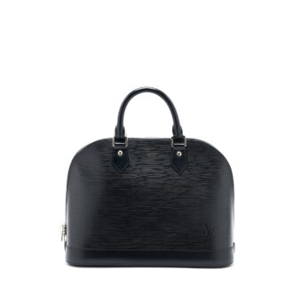 Louis Vuitton Alma PM Epi Black SHW