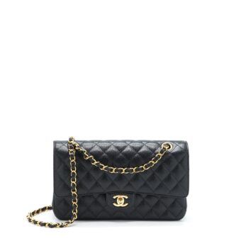 Chanel Classic Double Flap Bag Caviar Black GHW