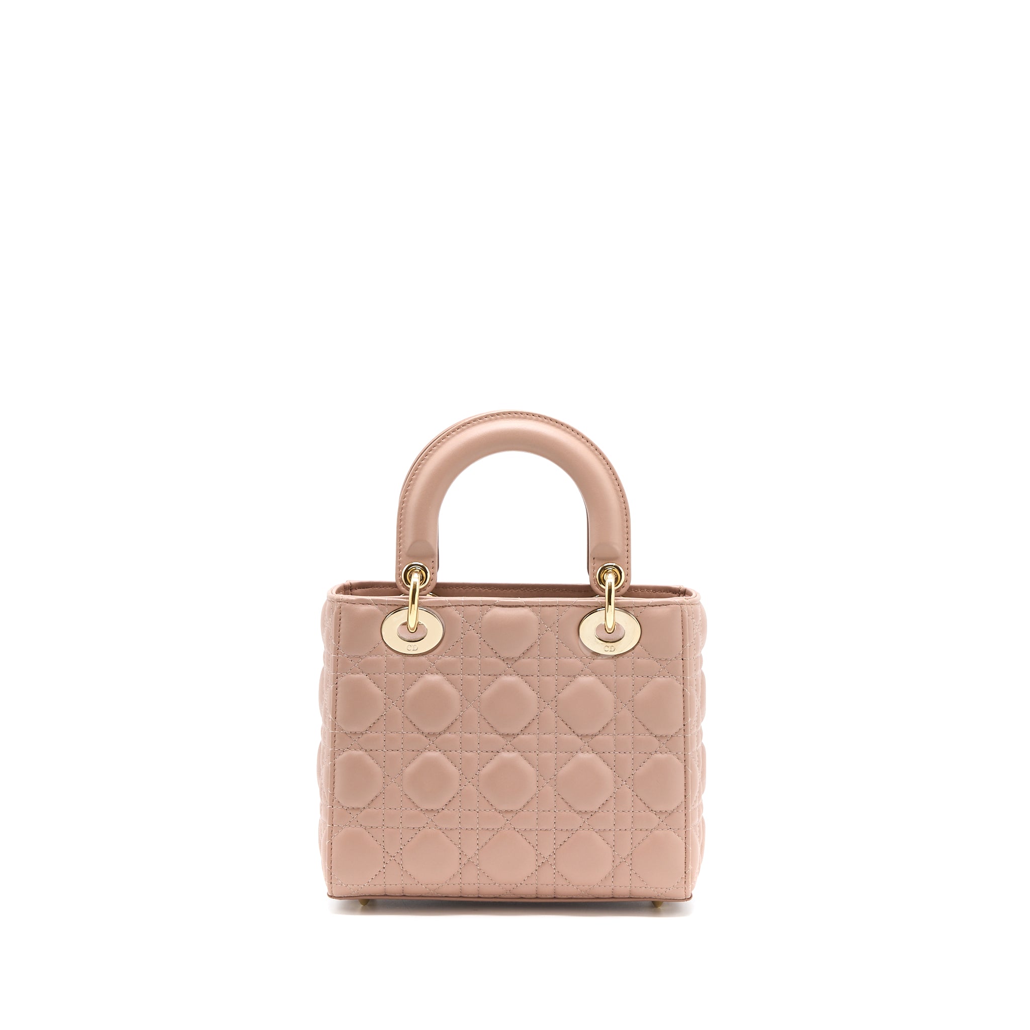 Dior Small Lady Dior My ABCDior Bag Lambskin Pink LGHW - Image 2