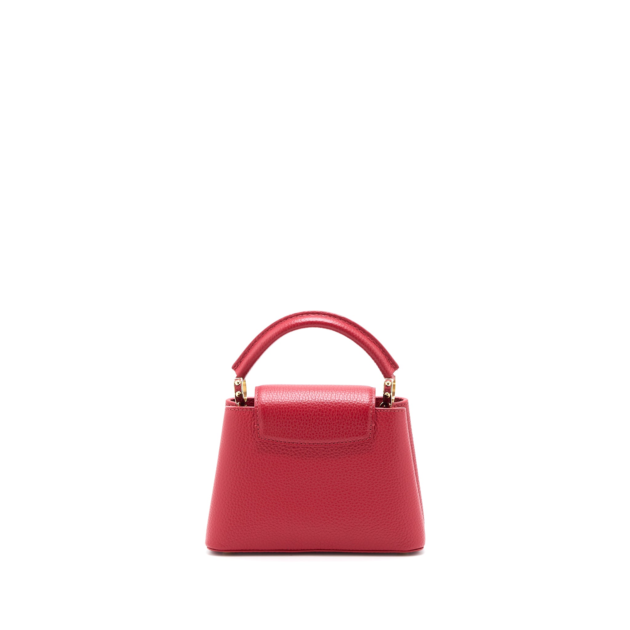 Louis Vuitton Capucines Mini Taurillon Scarlet GHW (New Version) - Image 2