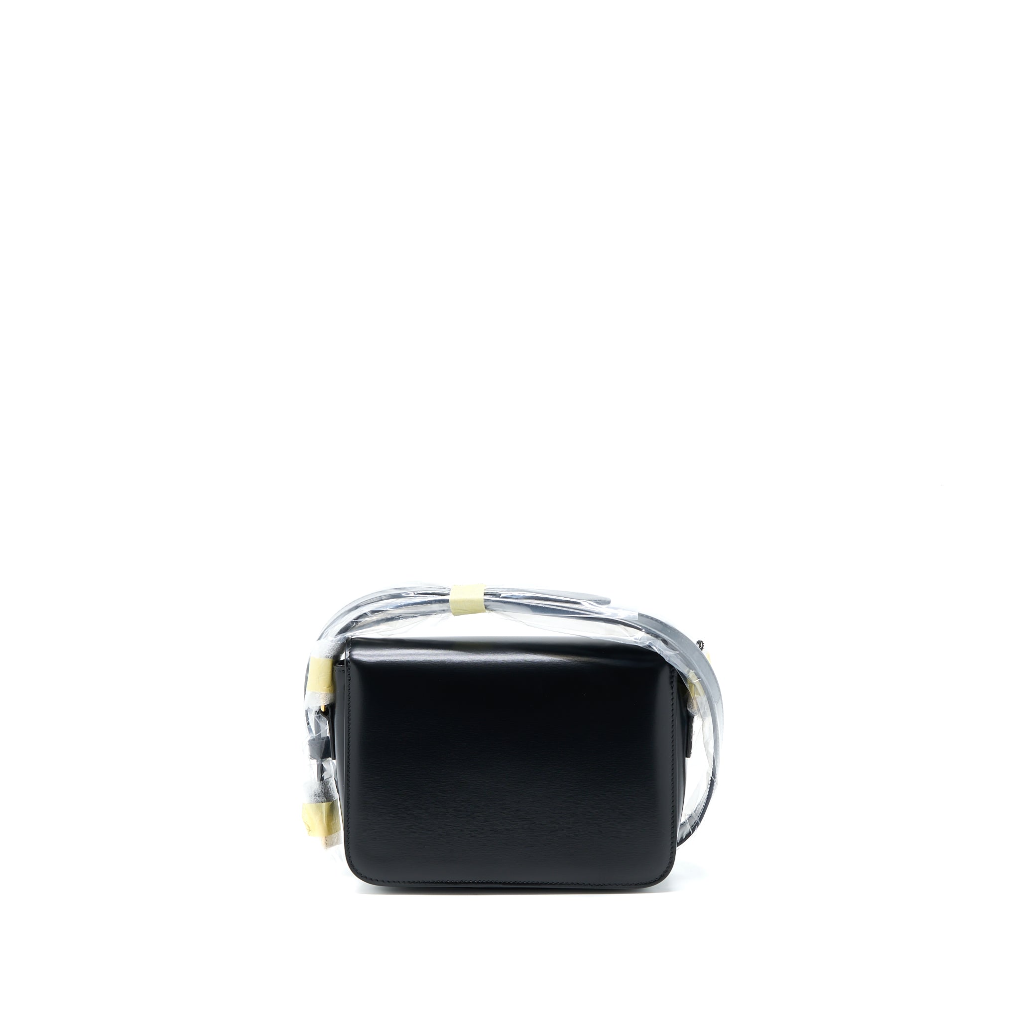 Celine Teen Triomphe Shoulder Bag Calfskin Black GHW - Image 2