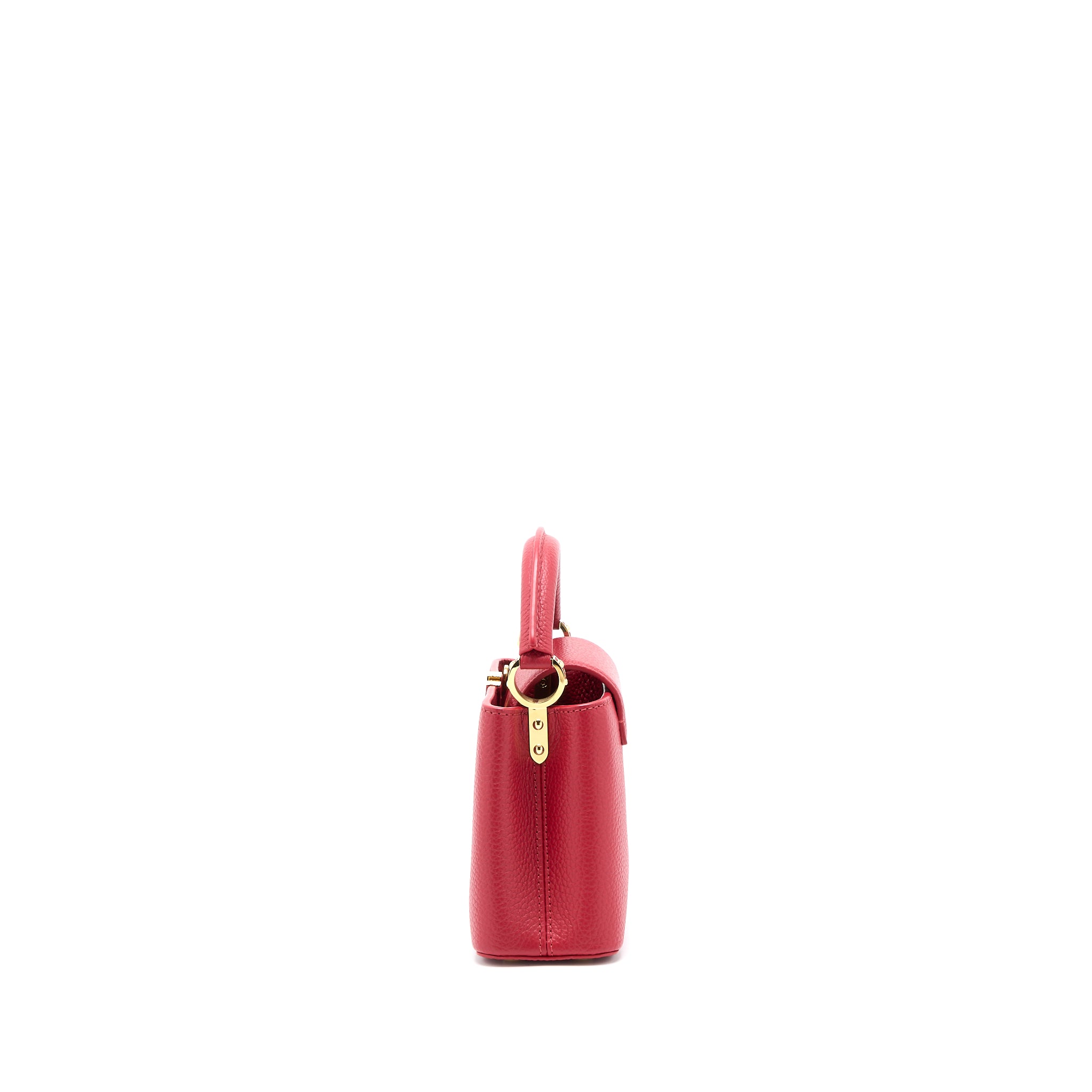 Louis Vuitton Capucines Mini Taurillon Scarlet GHW (New Version) - Image 3
