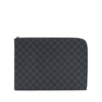 Louis Vuitton Pochette Jour GM Damier Graphite Canvas SHW