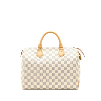 Louis Vuitton Speedy 30 Damier Azur Canvas GHW