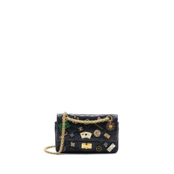 Chanel Mini 2.55 Reissue Flap Bag Lucky Charms Casino Limited Aged Calfskin Brushed GHW