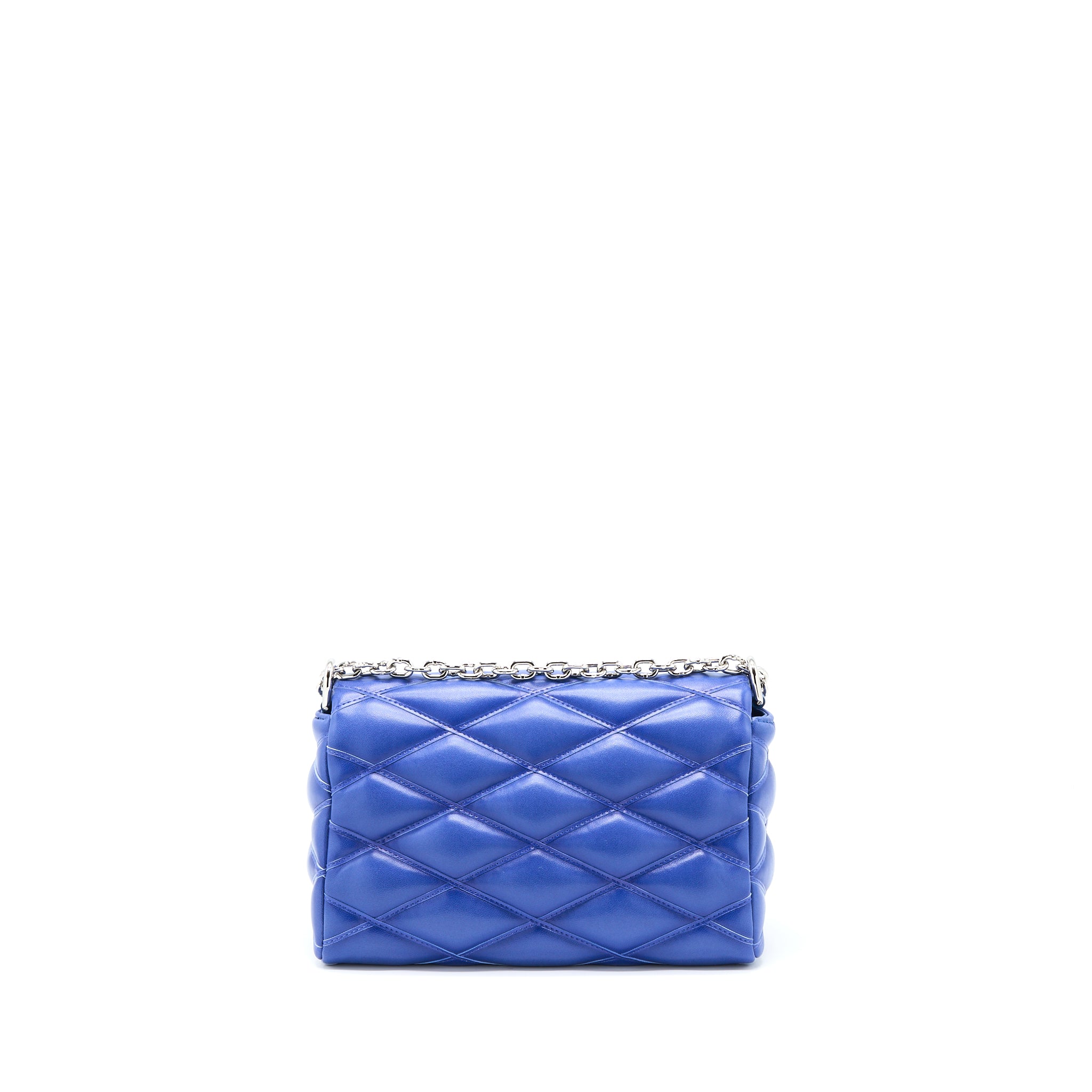 Louis Vuitton Go-14 Malletage PM Lambskin Blue SHW - Image 2