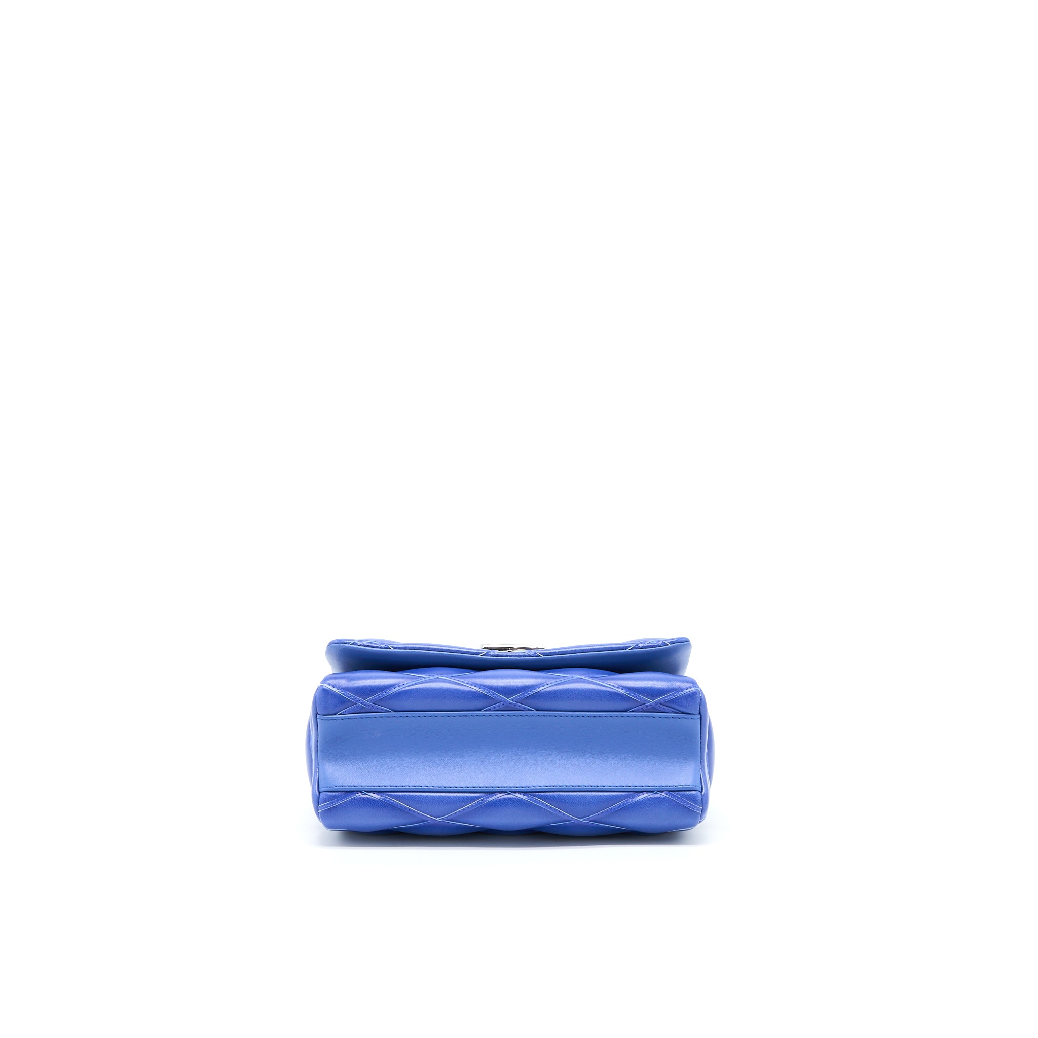 Louis Vuitton Go-14 Malletage PM Lambskin Blue SHW - Image 5