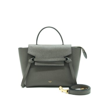 Celine Micro Belt Bag Grey GHW