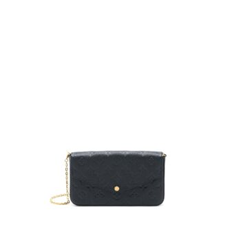 Louis Vuitton Felicie Pochette Monogram Empreinte Black GHW