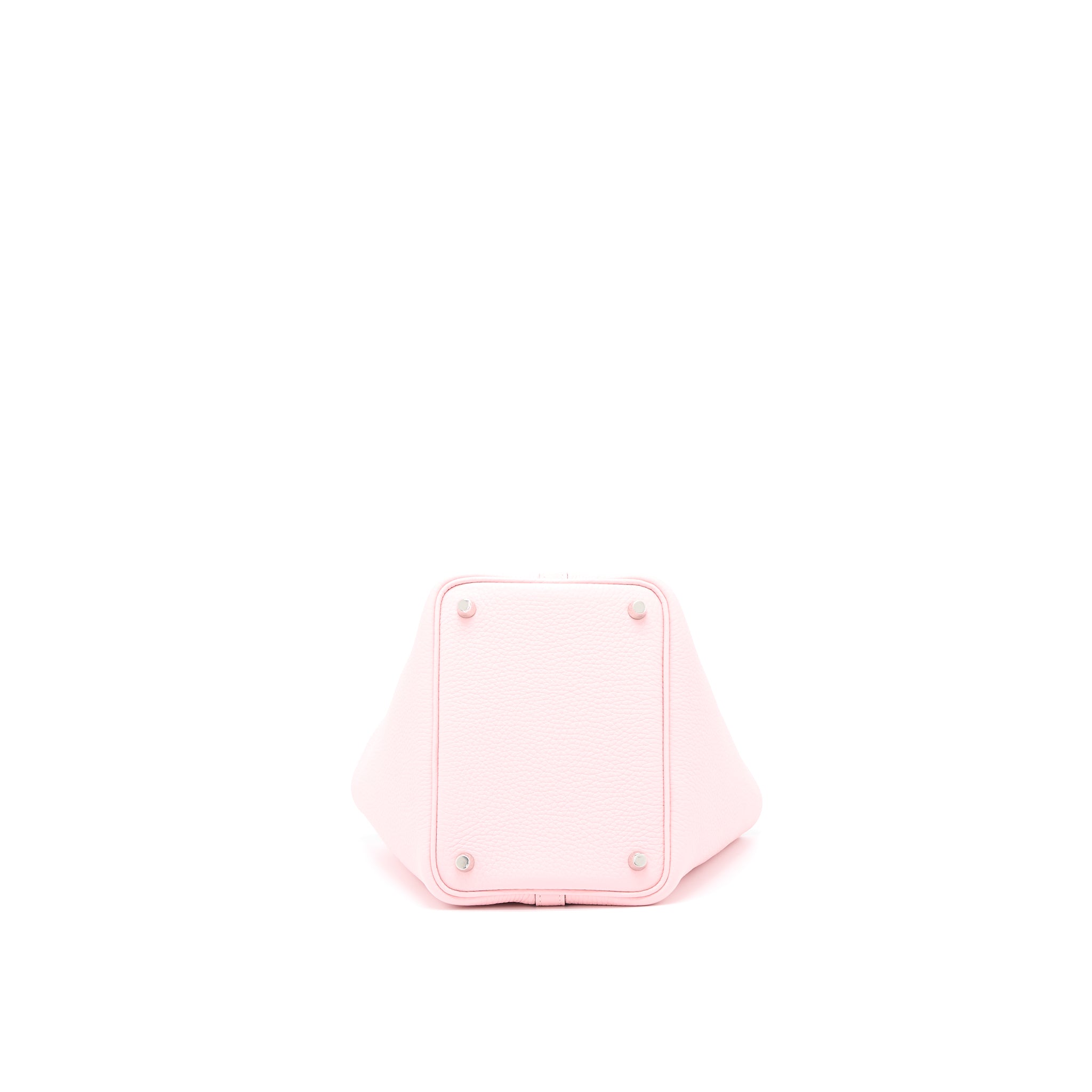 Hermes Picotin 18 Lock Bag Clemence 3Q Rose Sakura SHW Stamp U - Image 5