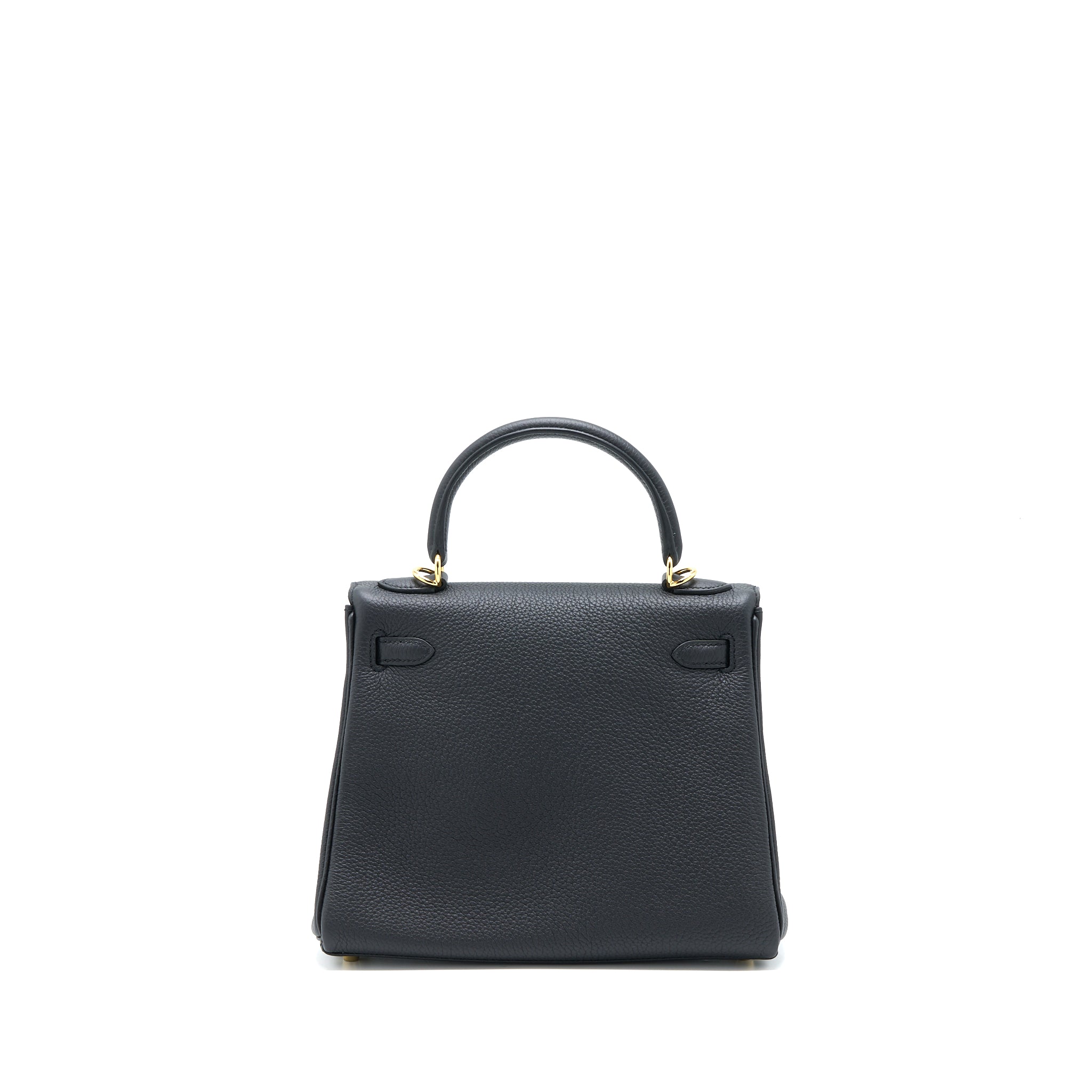 Hermes Kelly 25 Togo Black GHW Stamp U - Image 2