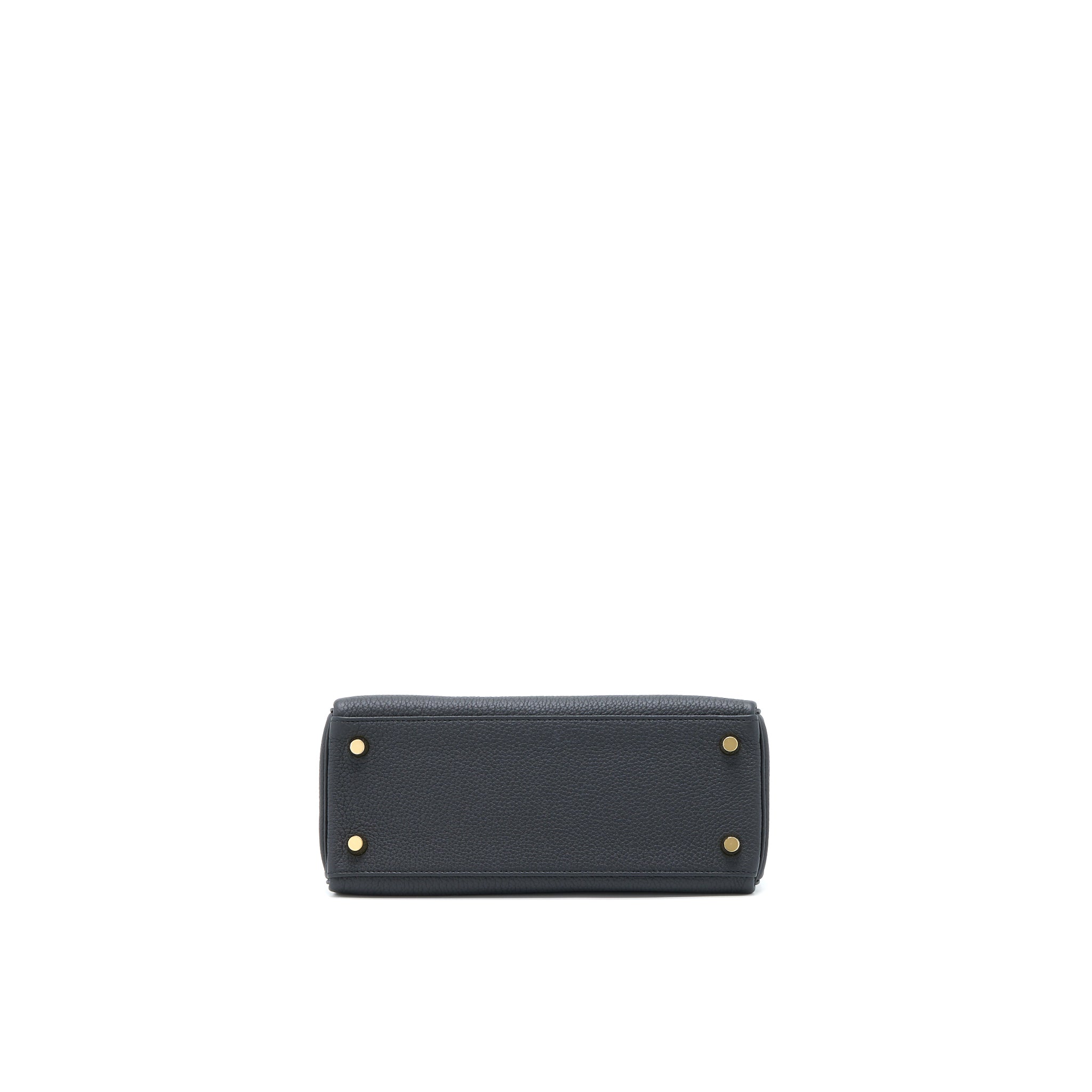 Hermes Kelly 25 Togo Black GHW Stamp U - Image 5
