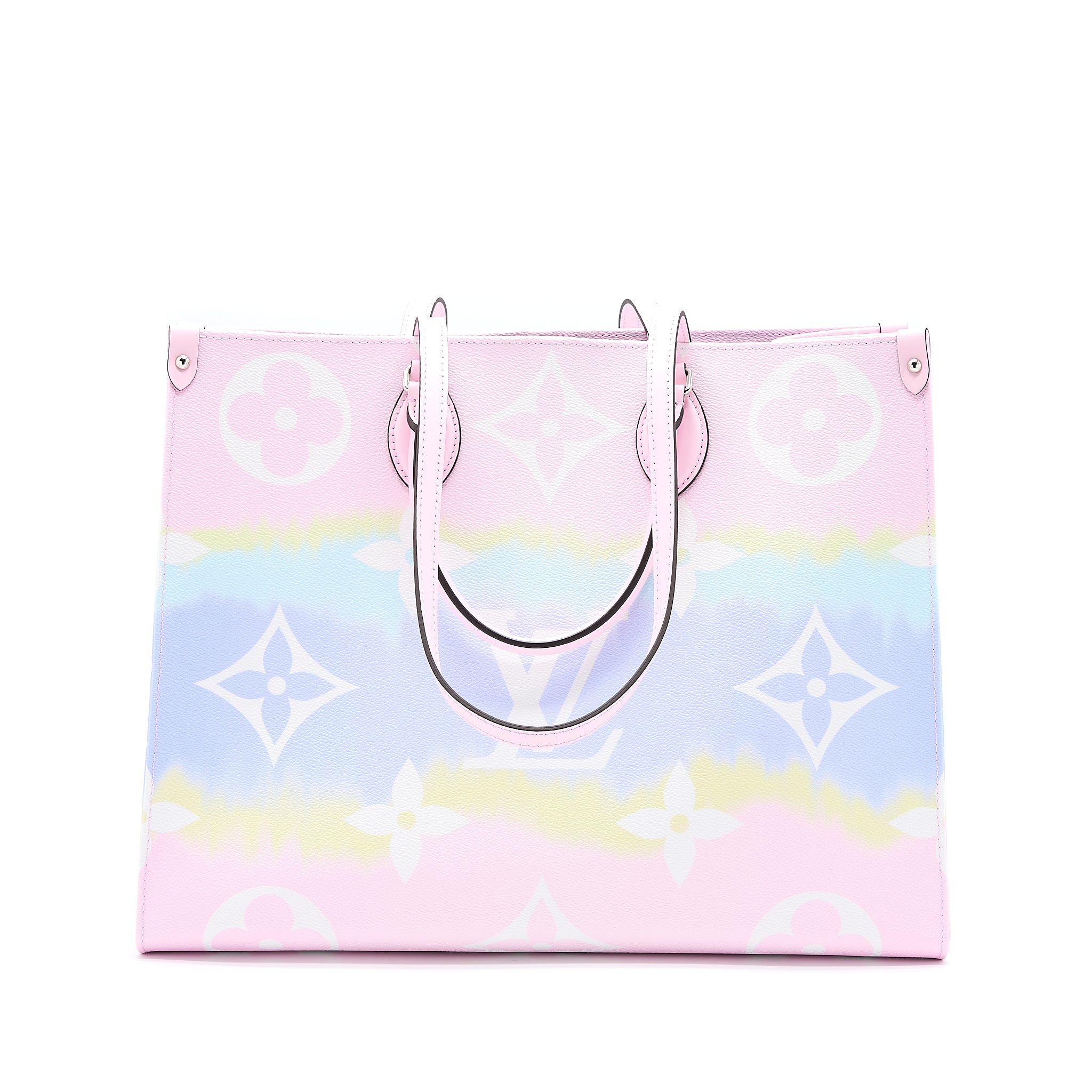 Louis Vuitton Escale OnTheGo GM Tote Bag Pastel Monogram Canvas SHW