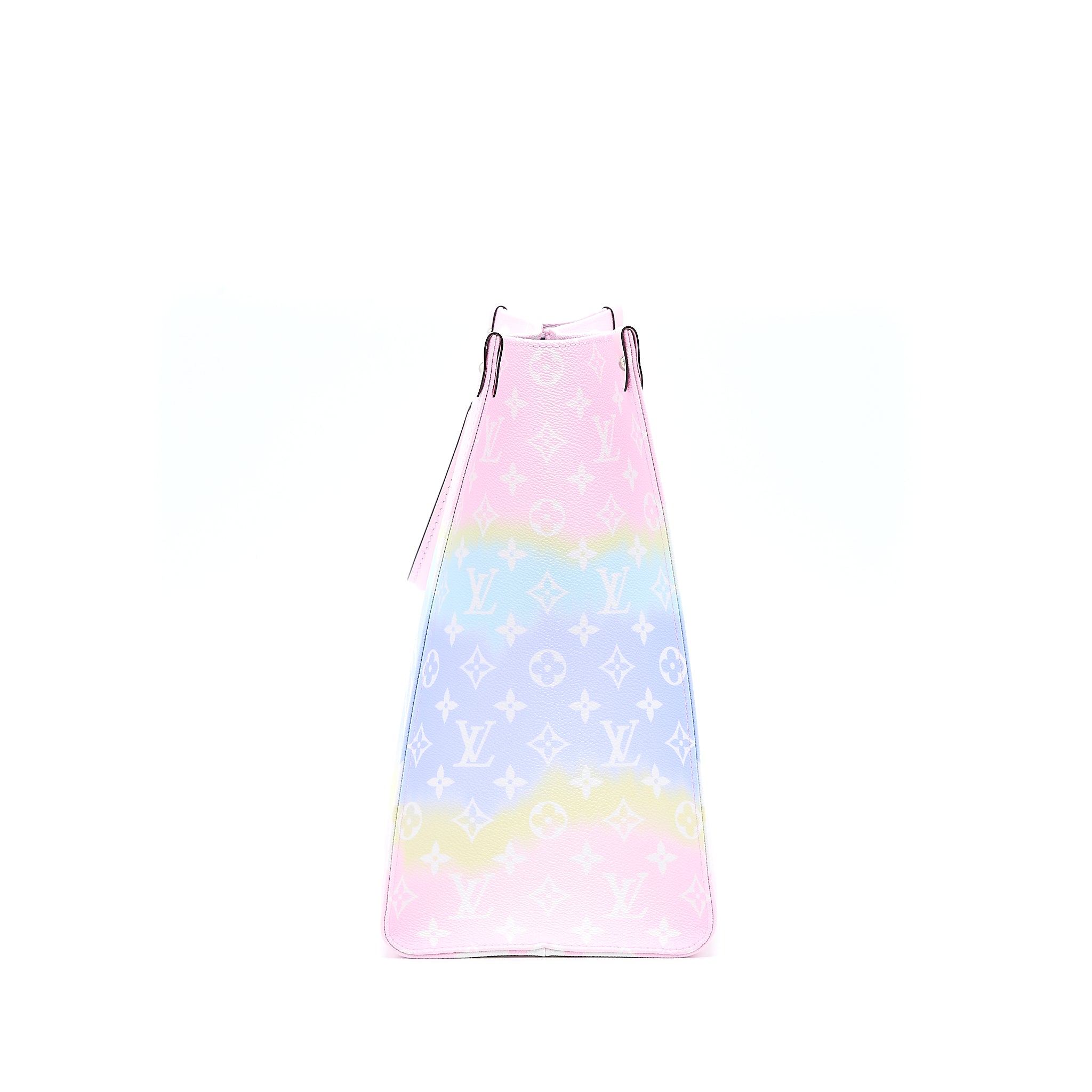 Louis Vuitton Escale OnTheGo GM Tote Bag Pastel Monogram Canvas SHW - Image 4