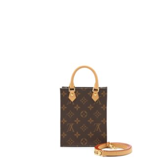 Louis Vuitton Petit Sac Plat Monogram Canvas GHW