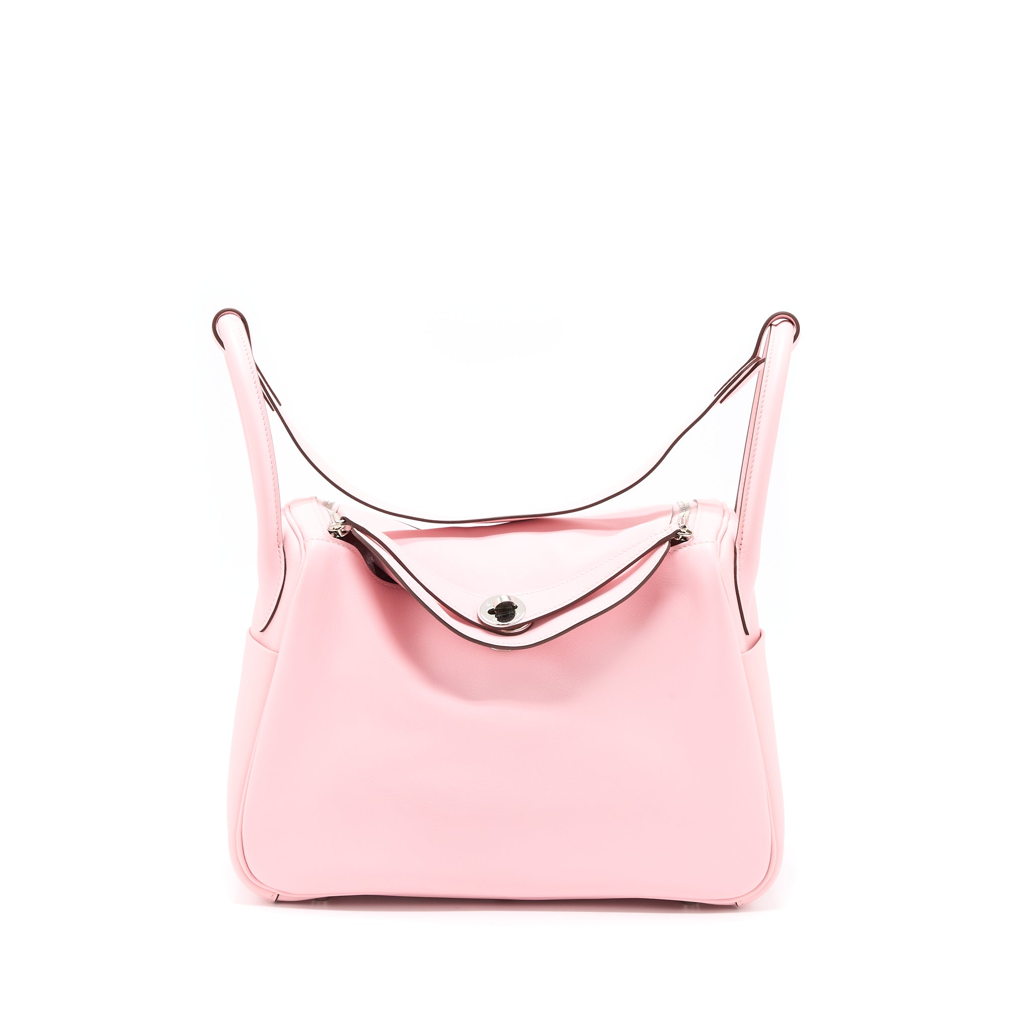 Hermes Lindy 30 Swift 3Q Rose Sakura SHW Stamp X