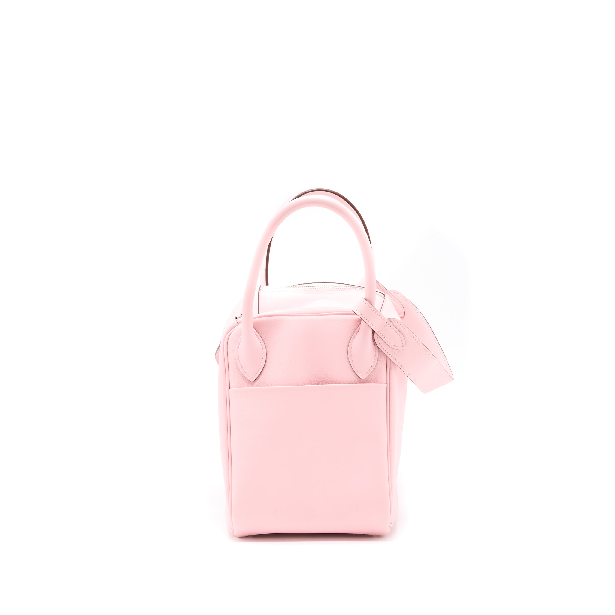 Hermes Lindy 30 Swift 3Q Rose Sakura SHW Stamp X - Image 3