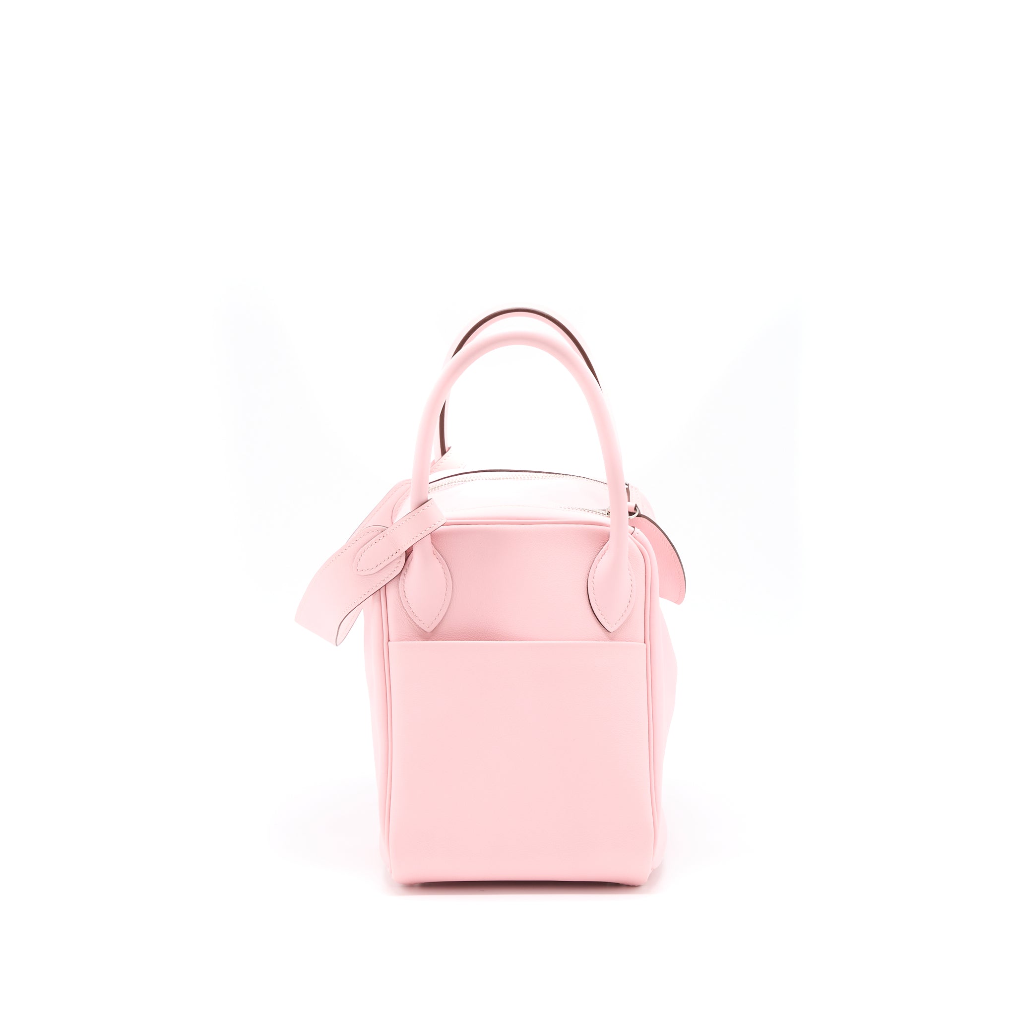 Hermes Lindy 30 Swift 3Q Rose Sakura SHW Stamp X - Image 4