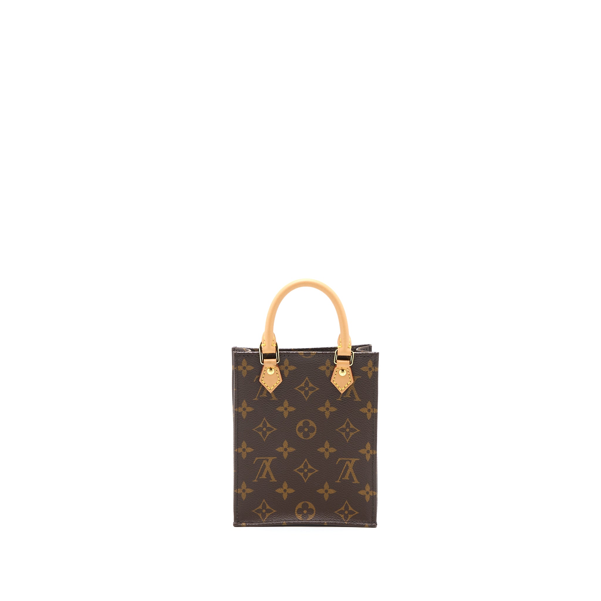 Louis Vuitton Petit Sac Plat Monogram Canvas GHW - Image 2