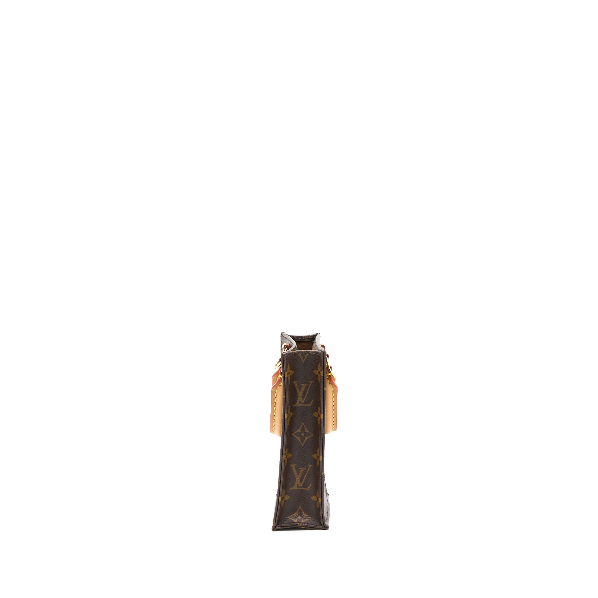 Louis Vuitton Petit Sac Plat Monogram Canvas GHW - Image 3