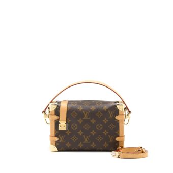 Louis Vuitton Side Trunk Monogram Canvas GHW (New Version)