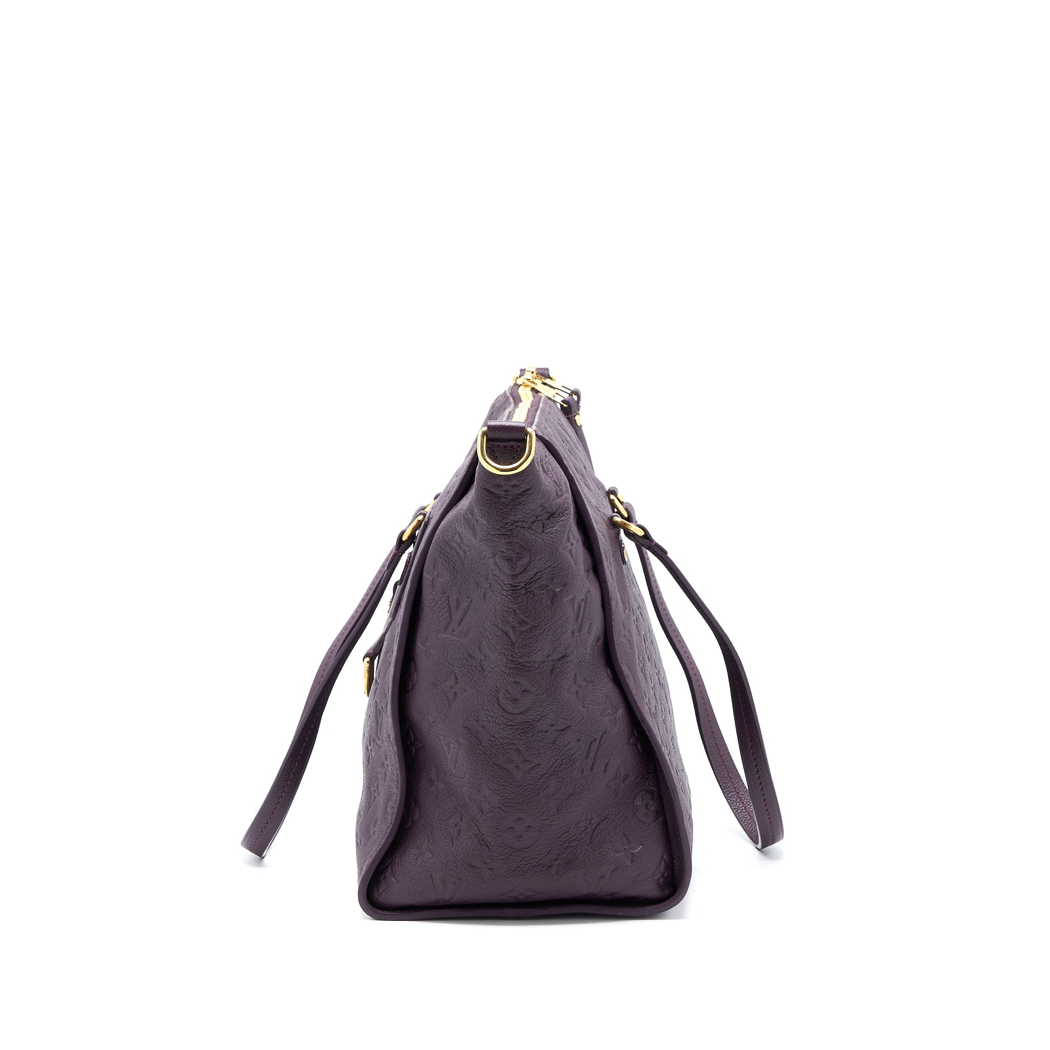 Louis Vuitton Petillance Tote Bag Monogram Empreinte Dark Purple GHW - Image 3
