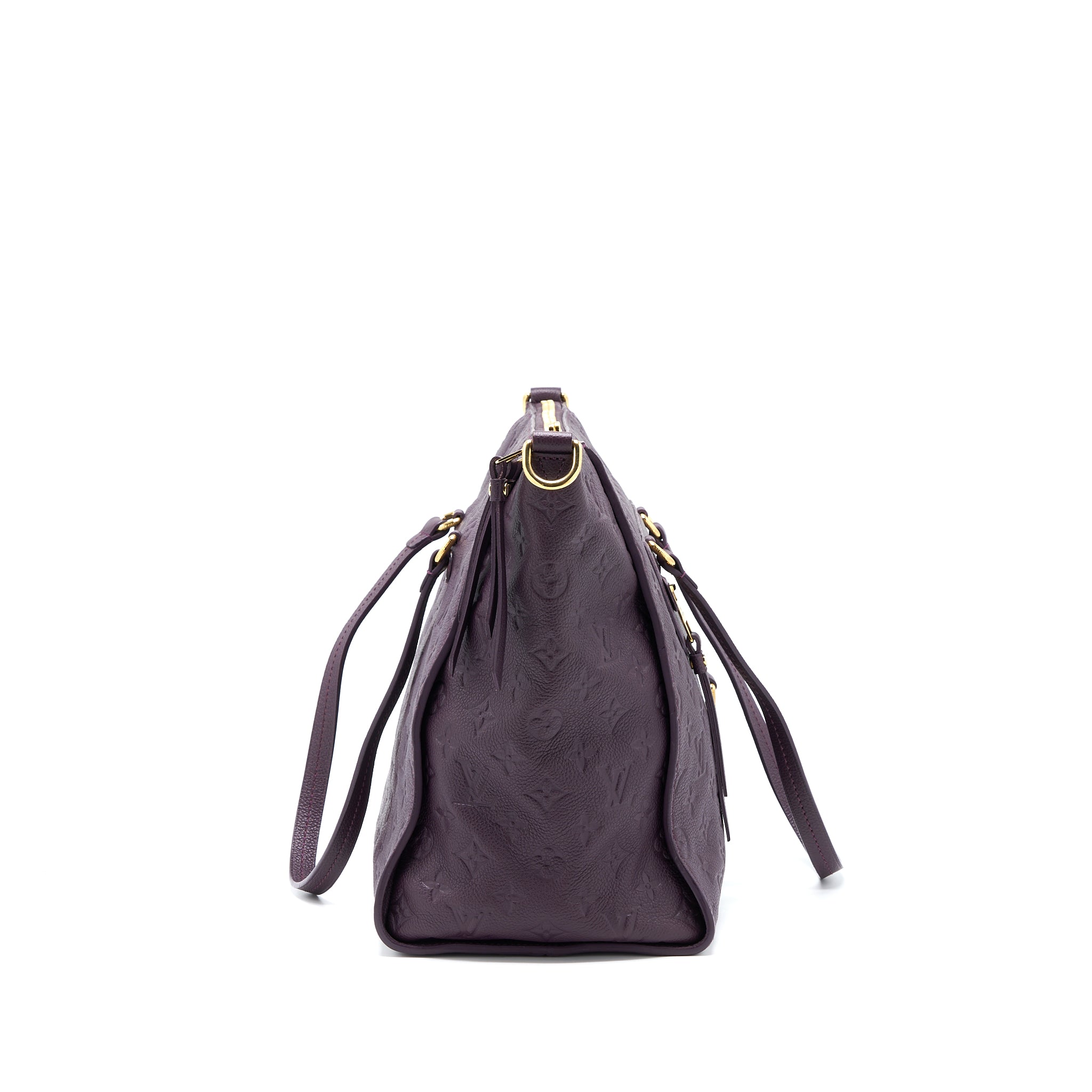 Louis Vuitton Petillance Tote Bag Monogram Empreinte Dark Purple GHW - Image 4