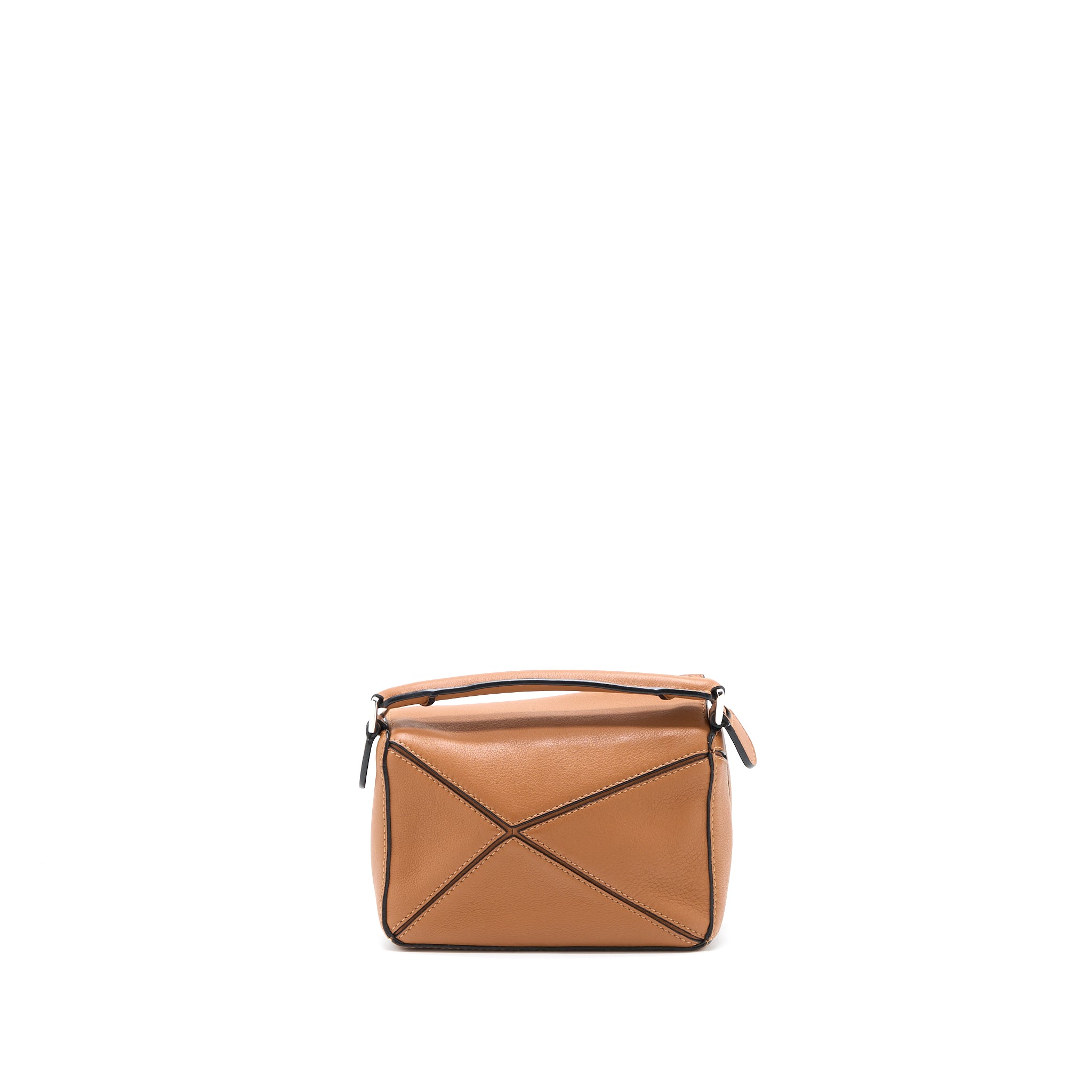 Loewe Mini Puzzle Bag Calfskin Tan SHW - Image 2