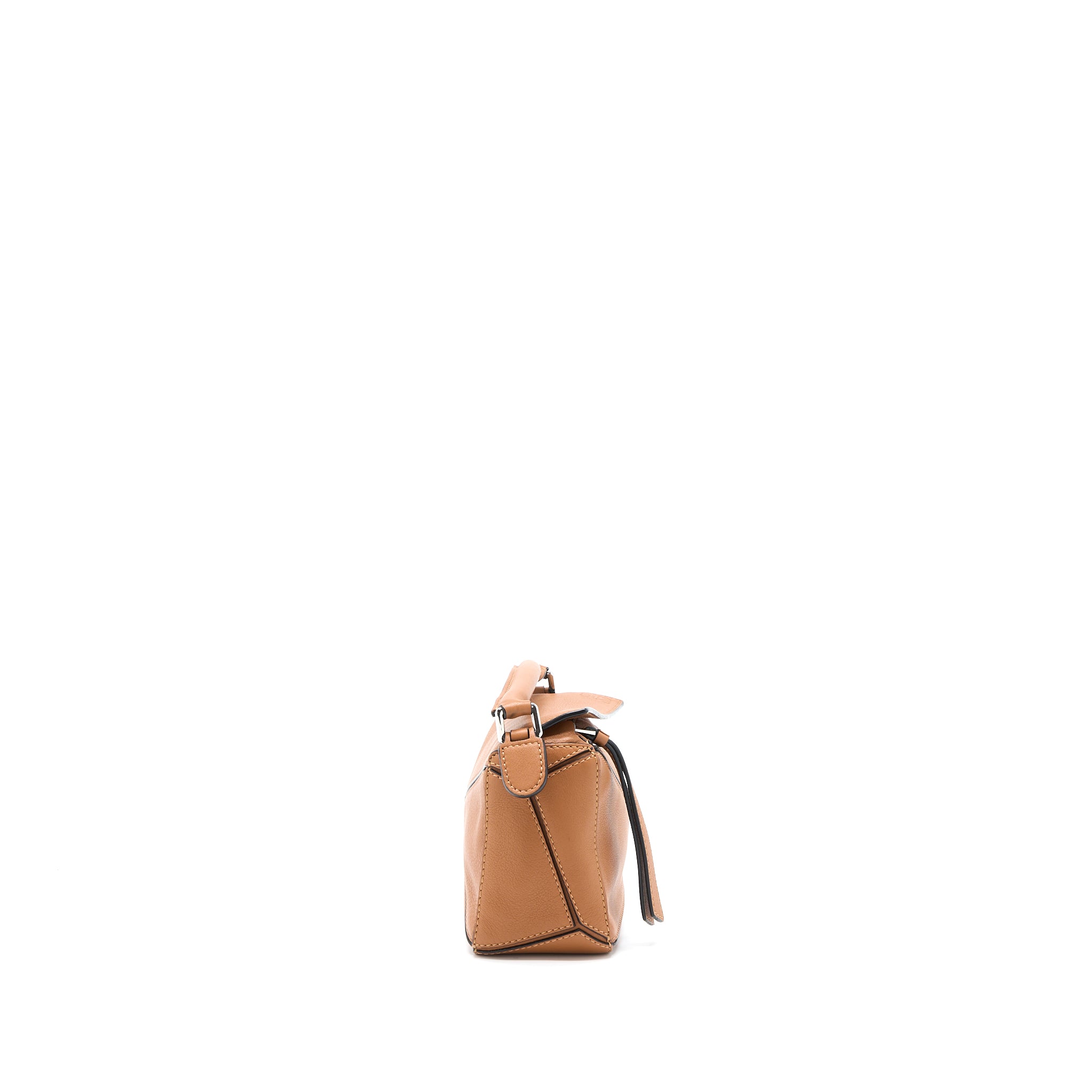 Loewe Mini Puzzle Bag Calfskin Tan SHW - Image 4